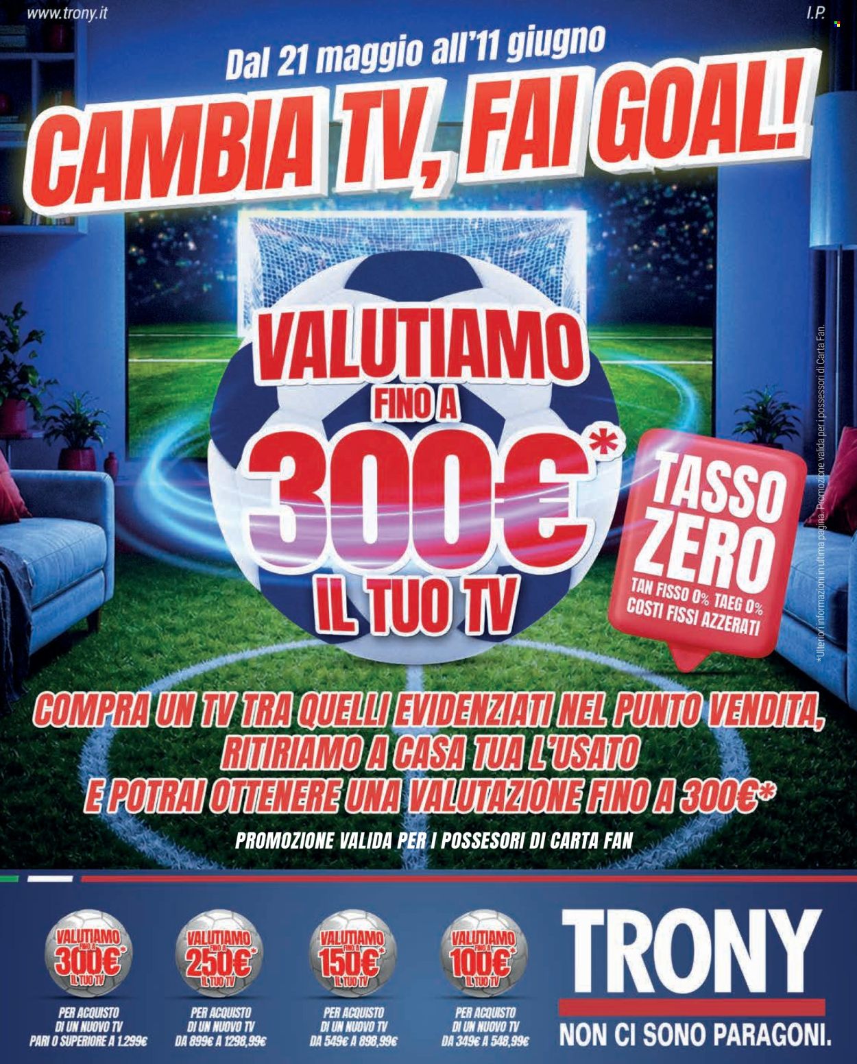 Volantino Trony - 21/5/2026 - 11/6/2026. Pagina 1