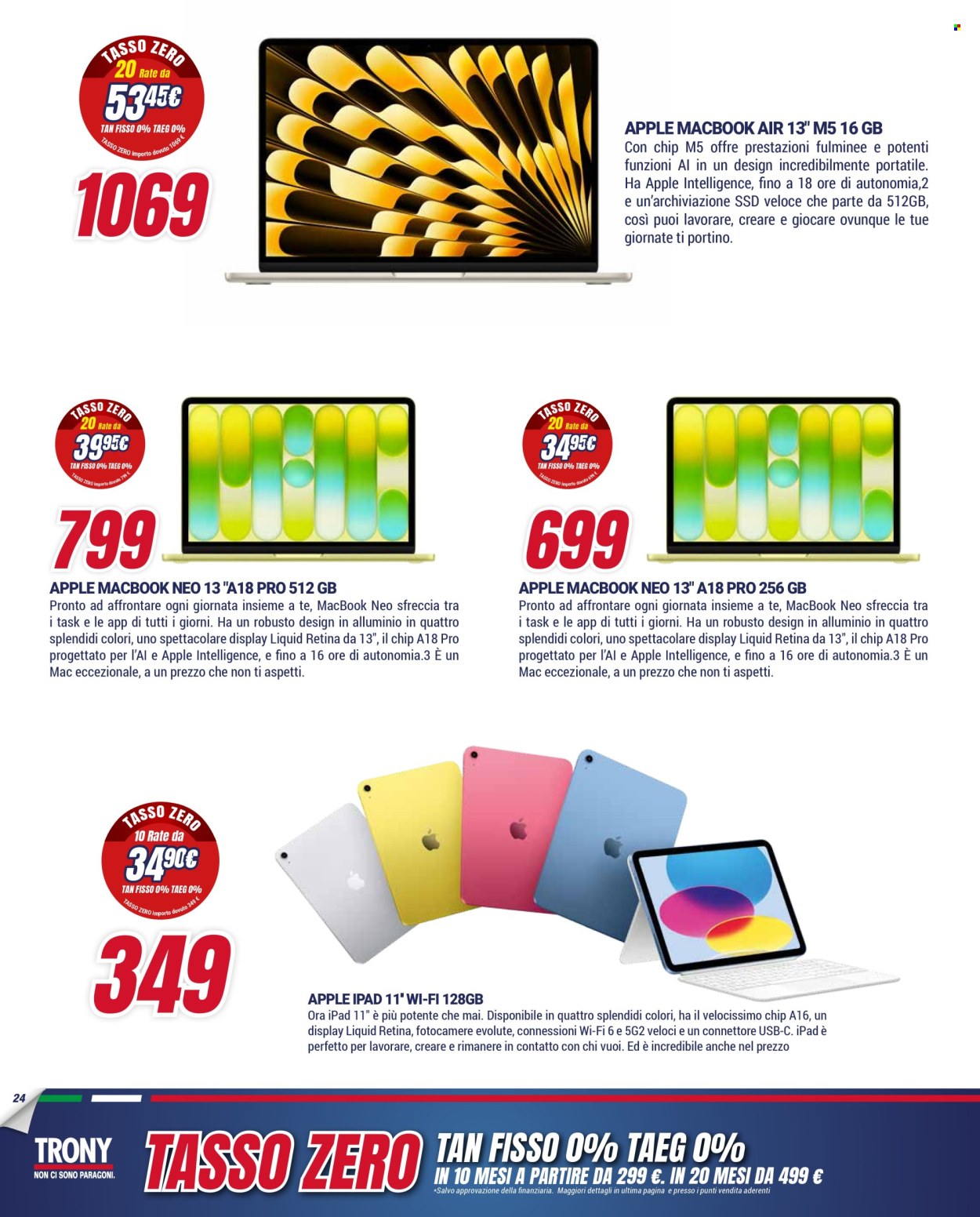 Volantino Trony - 21/5/2026 - 11/6/2026. Pagina 24