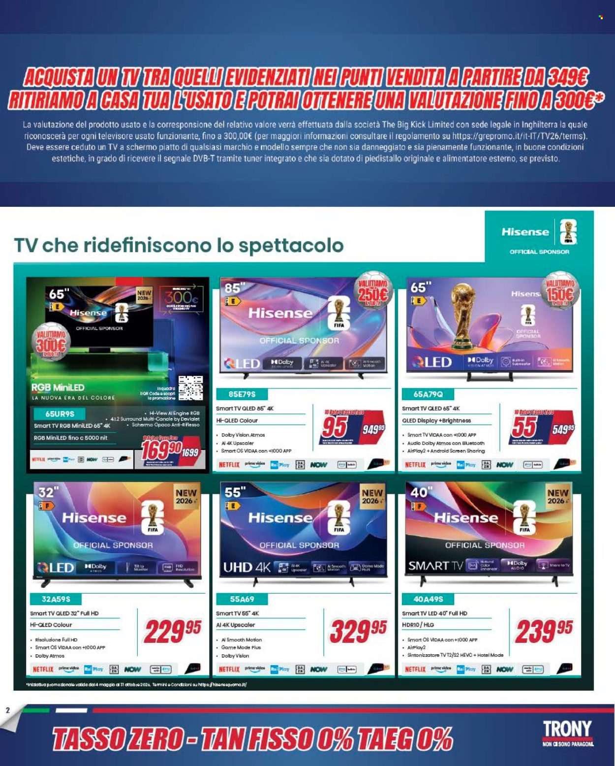 Volantino Trony - 21/5/2026 - 11/6/2026. Pagina 2