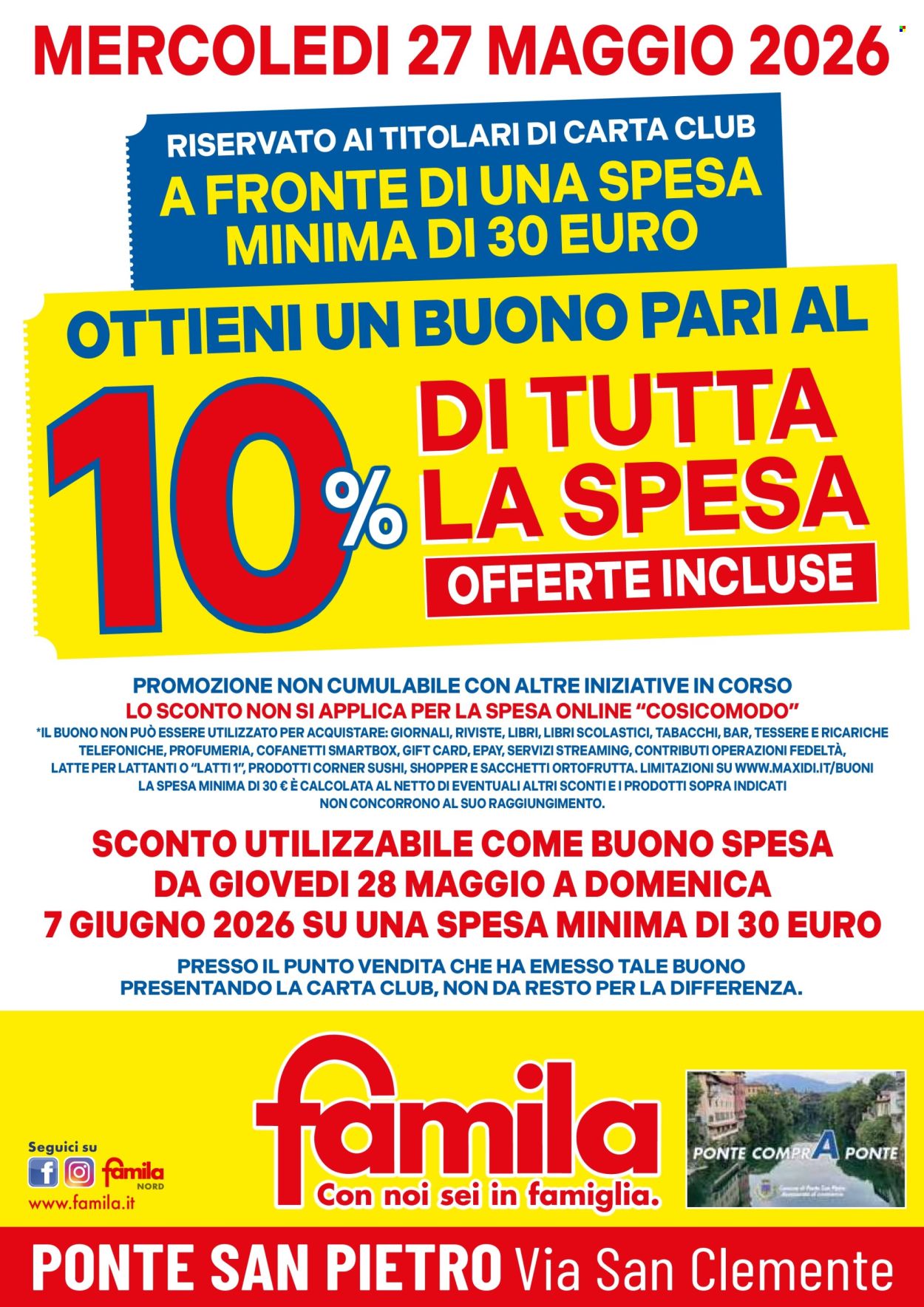 Volantino Famila - 27/5/2026 - 27/5/2026. Pagina 2