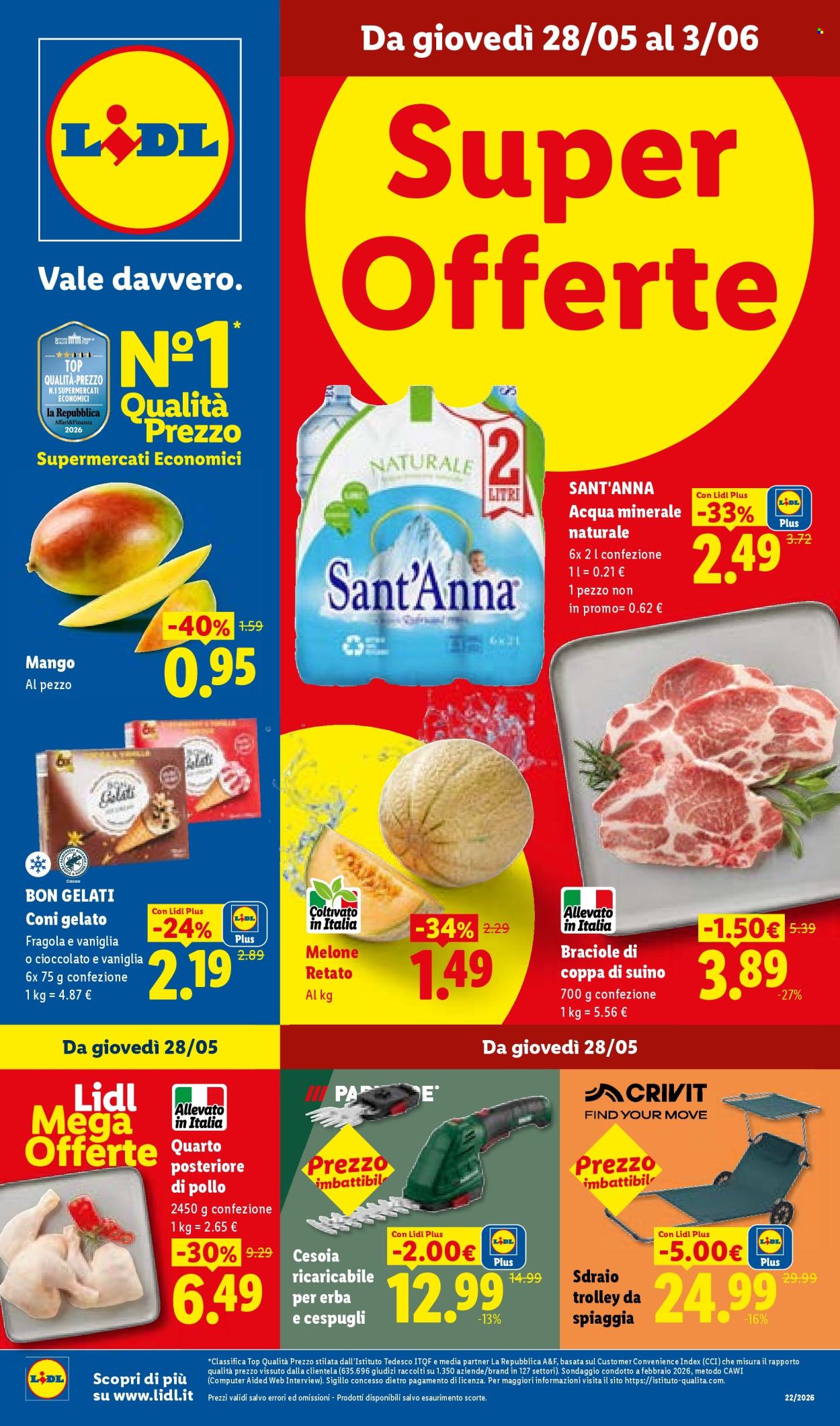 Leták Lidl - 28.5.2026 - 3.6.2026. Strana 1