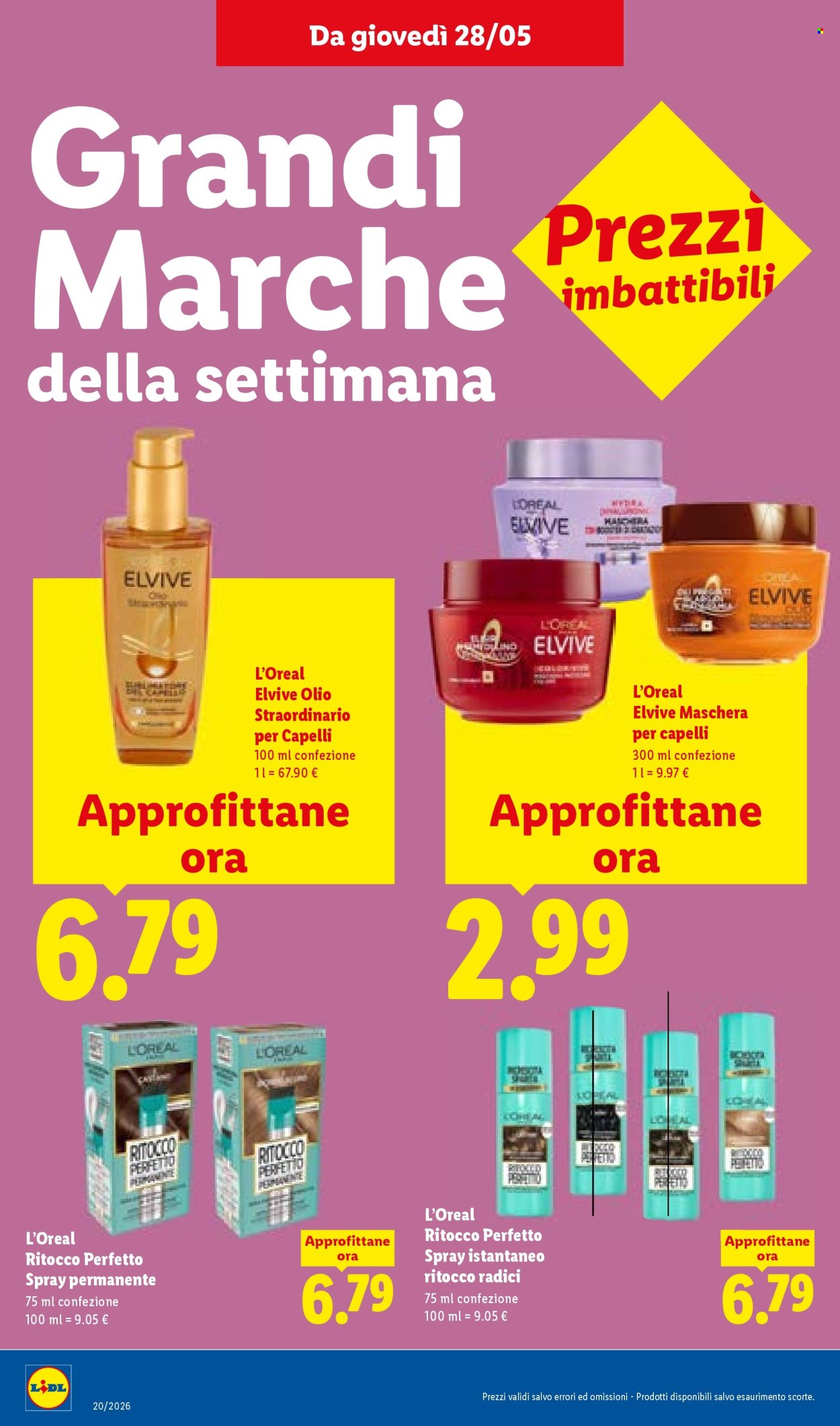 Leták Lidl - 28.5.2026 - 3.6.2026. Strana 20