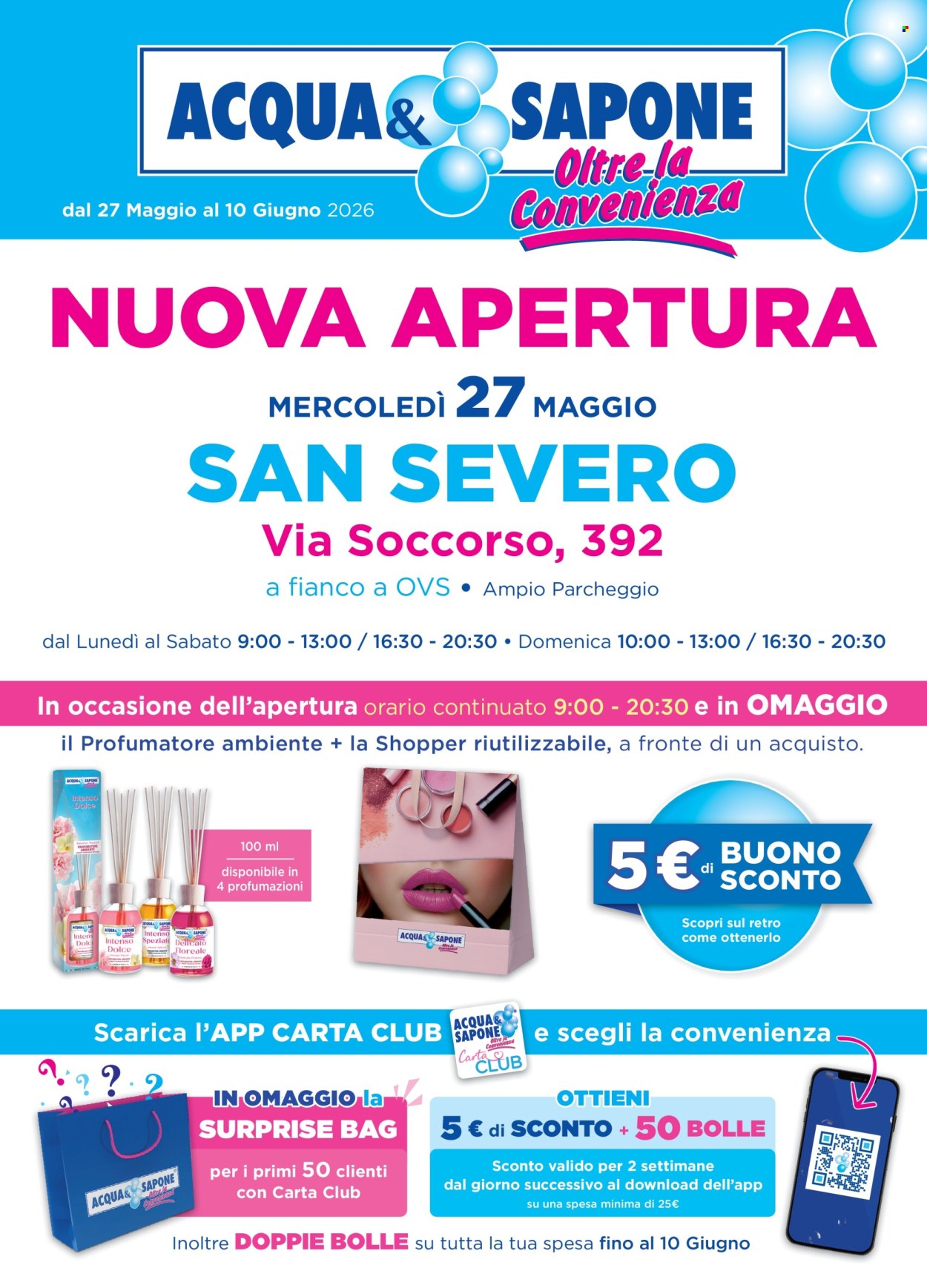 Volantino Acqua & Sapone - 27/5/2026 - 10/6/2026. Pagina 1