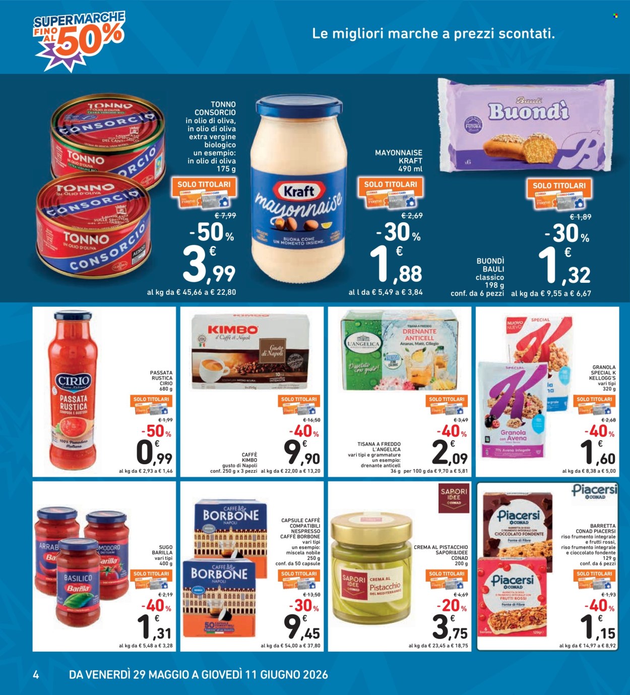 Volantino Spazio Conad - 29/5/2026 - 11/6/2026. Pagina 4