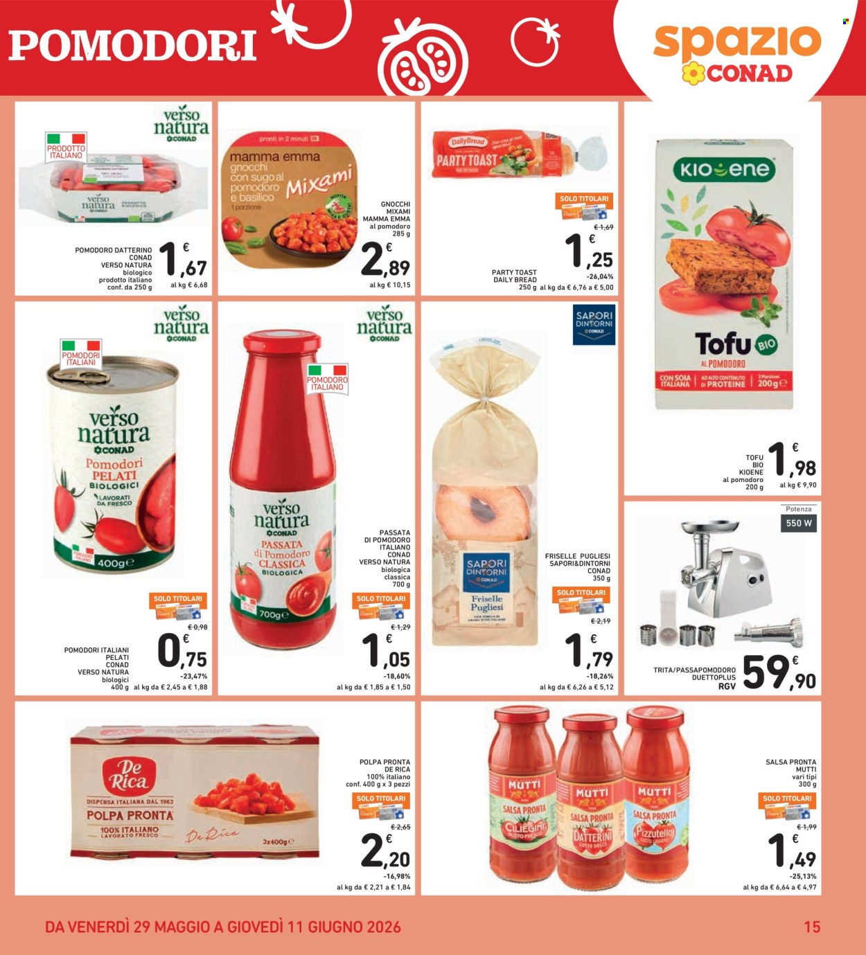 Volantino Spazio Conad - 29/5/2026 - 11/6/2026. Pagina 15