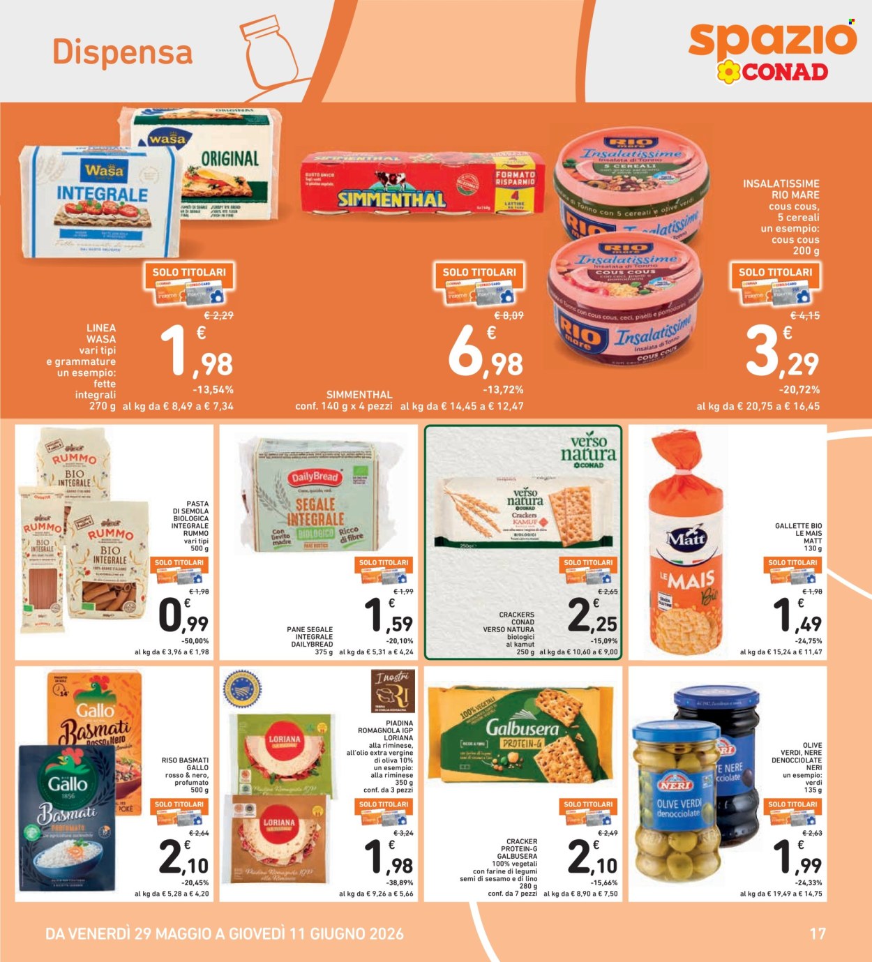 Volantino Spazio Conad - 29/5/2026 - 11/6/2026. Pagina 17