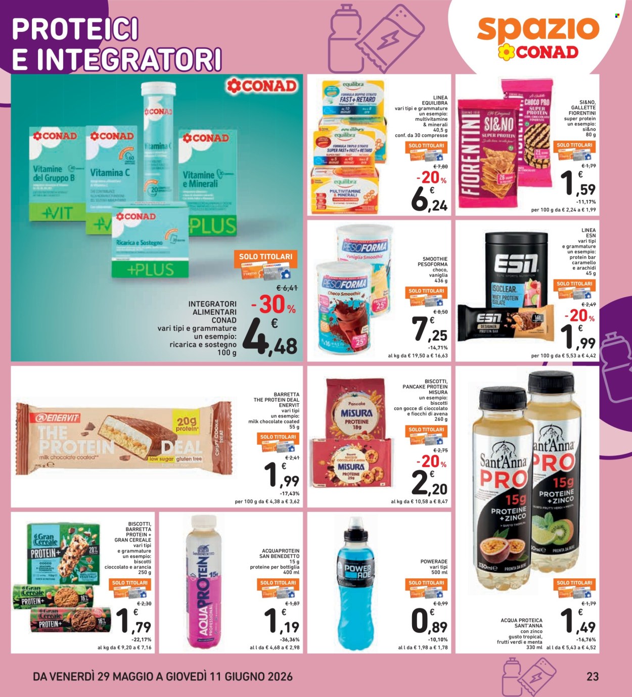 Volantino Spazio Conad - 29/5/2026 - 11/6/2026. Pagina 23