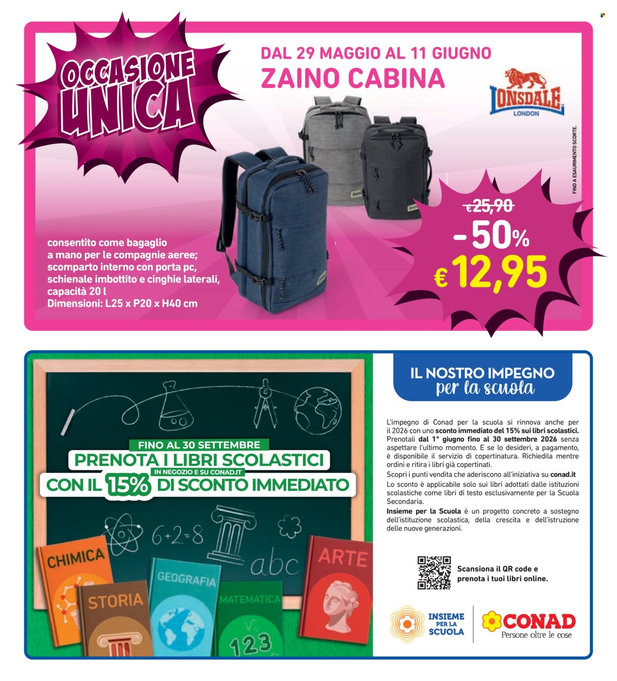 Leták Spazio Conad - 29.5.2026 - 11.6.2026. Strana 36