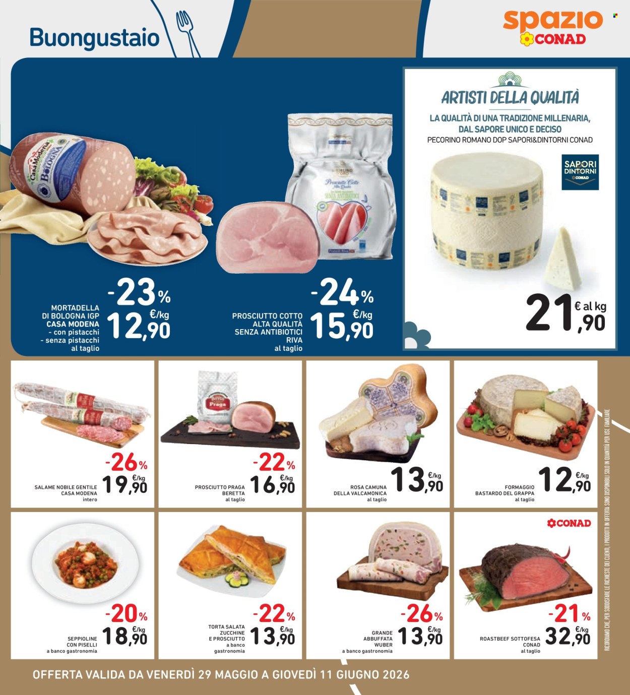 Leták Spazio Conad - 29.5.2026 - 11.6.2026. Strana 27