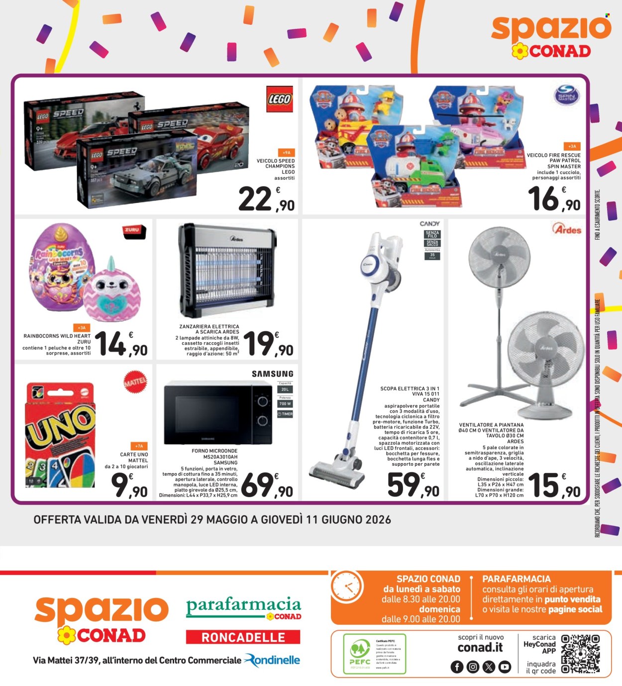 Leták Spazio Conad - 29.5.2026 - 11.6.2026. Strana 35