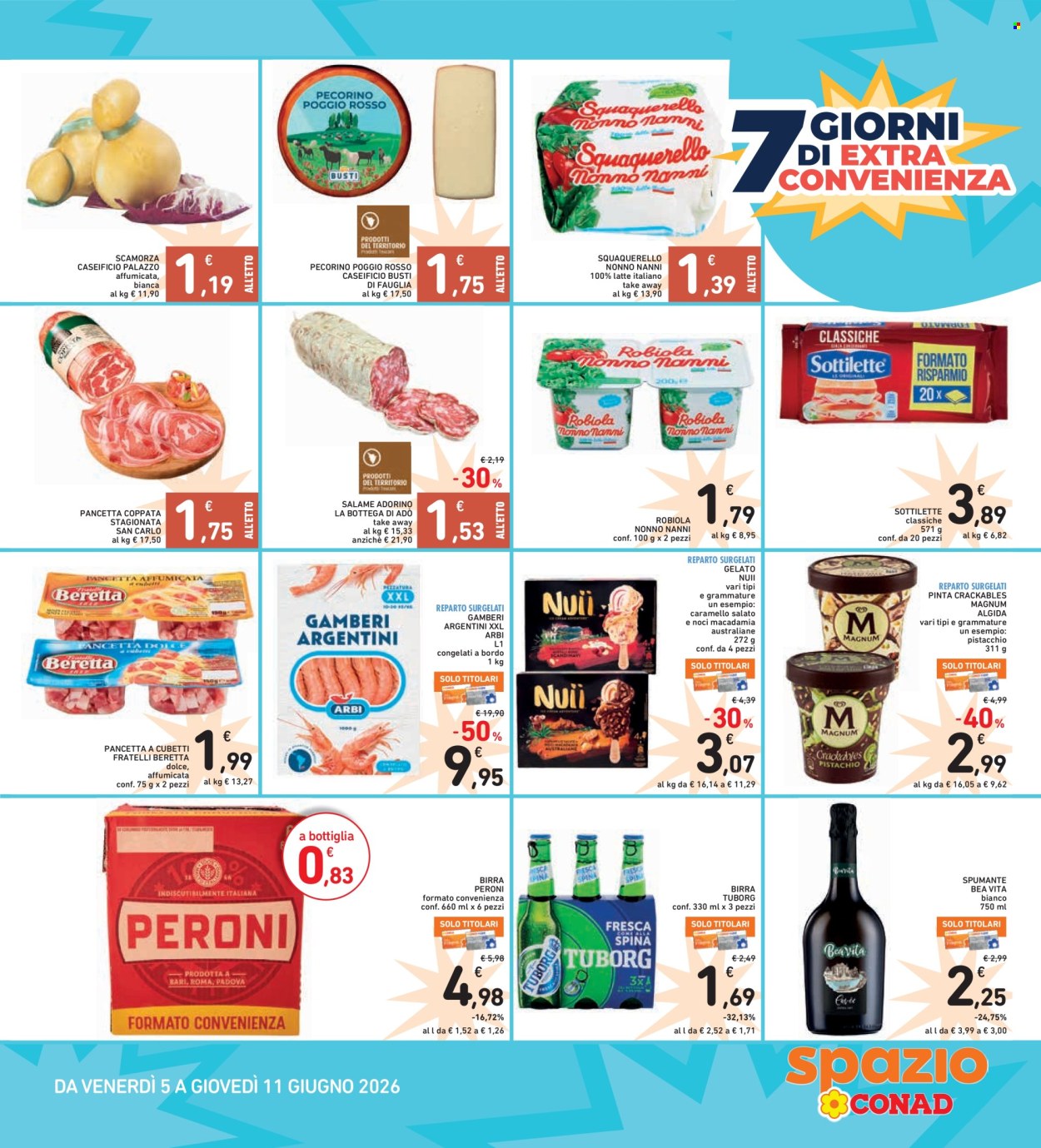 Leták Spazio Conad - 29.5.2026 - 11.6.2026. Strana 37