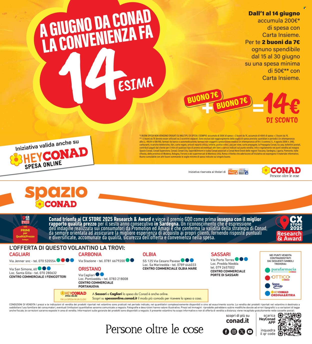 Leták Spazio Conad - 29.5.2026 - 11.6.2026. Strana 40