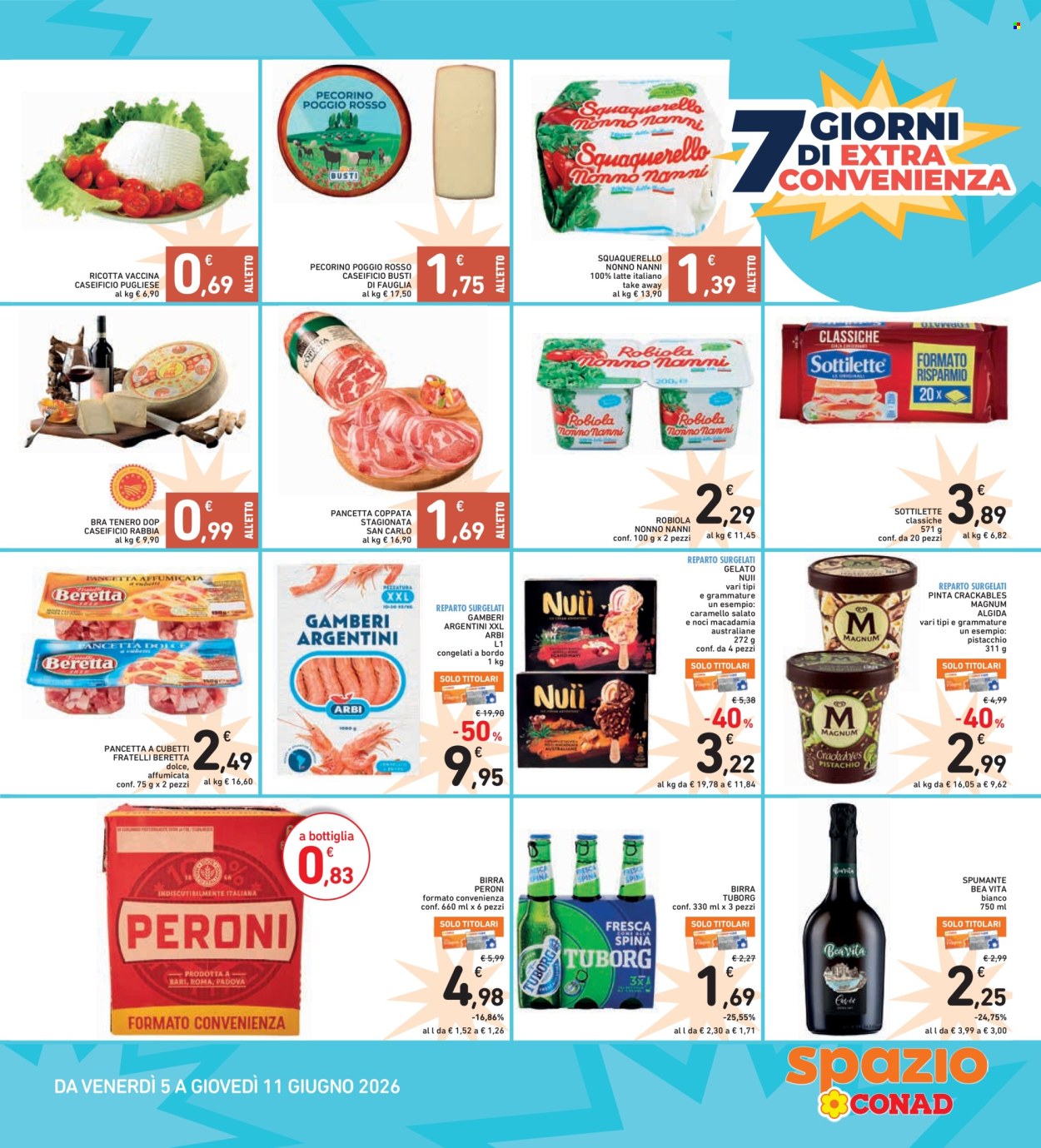 Leták Spazio Conad - 29.5.2026 - 11.6.2026. Strana 37