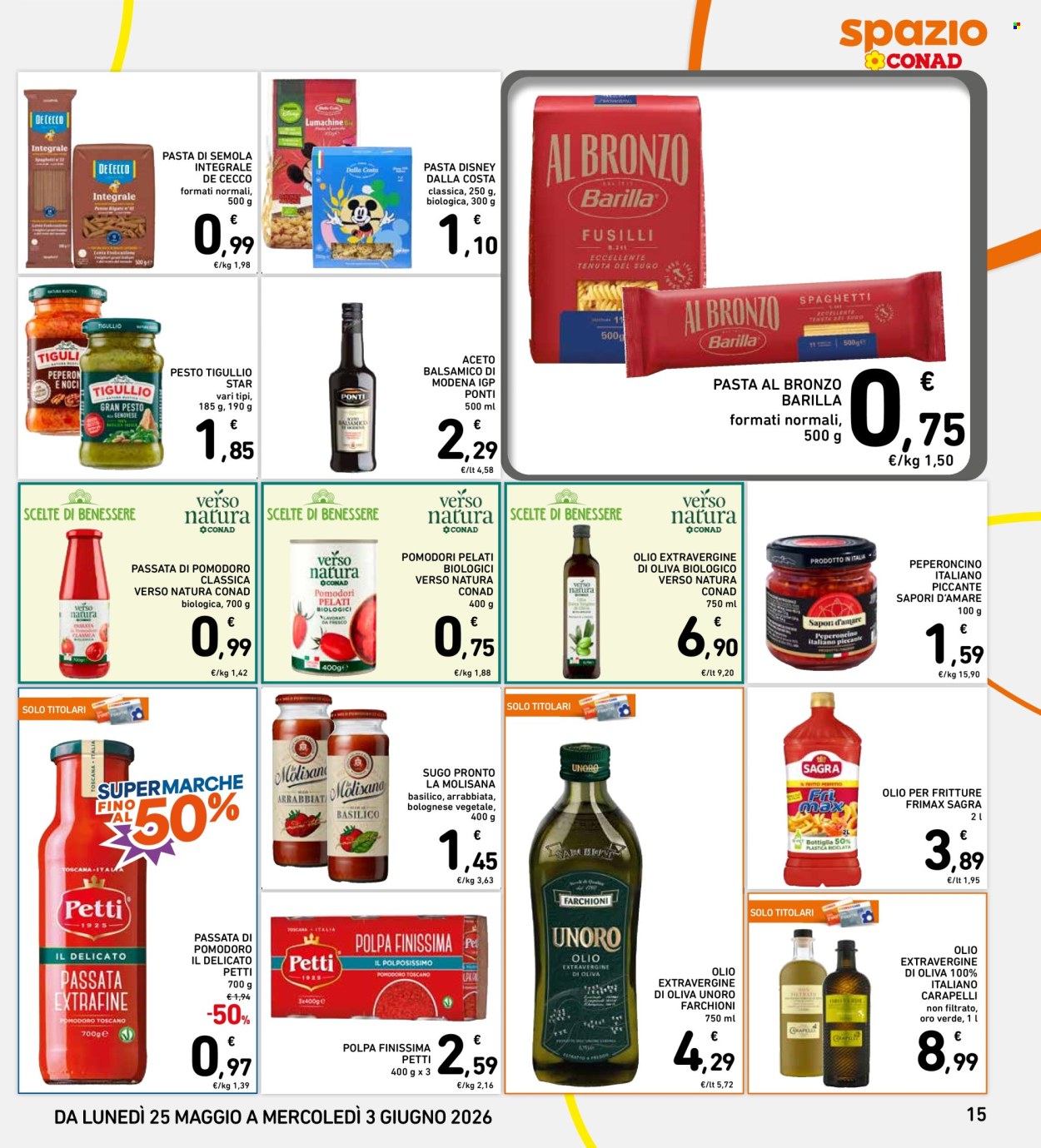 Volantino Spazio Conad - 25/5/2026 - 3/6/2026. Pagina 15