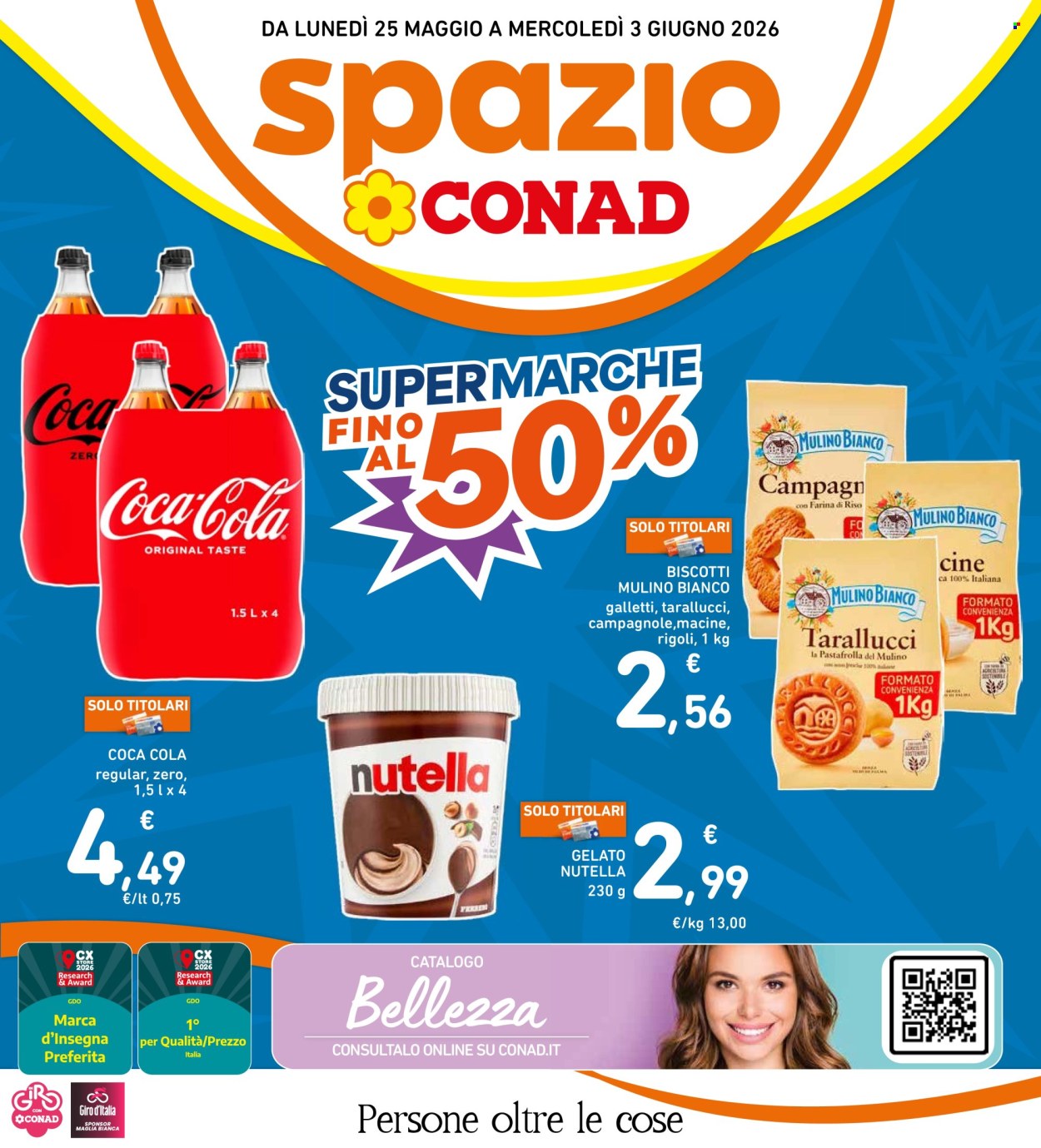 Leták Spazio Conad - 25.5.2026 - 3.6.2026. Strana 1