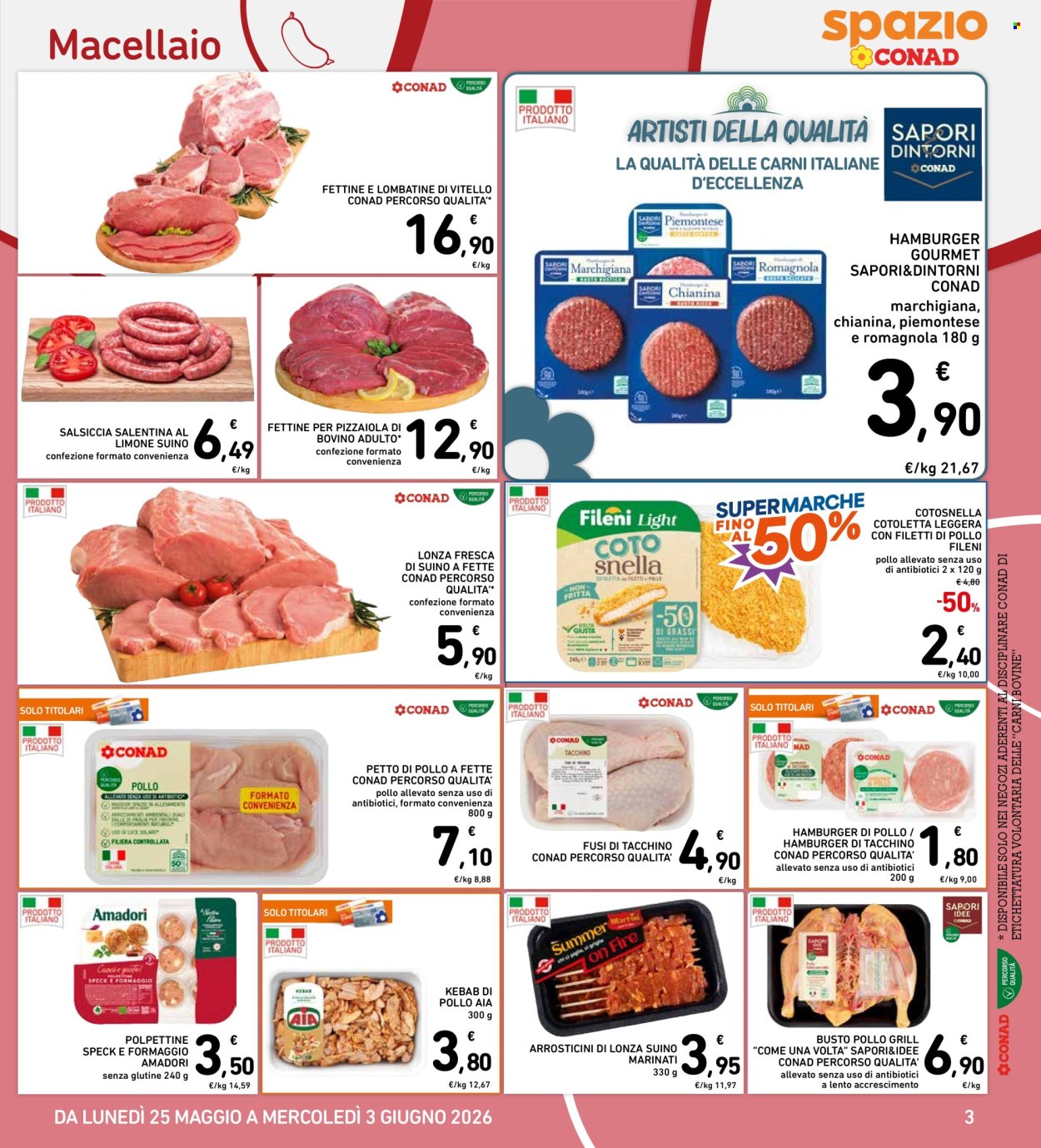 Leták Spazio Conad - 25.5.2026 - 3.6.2026. Strana 3