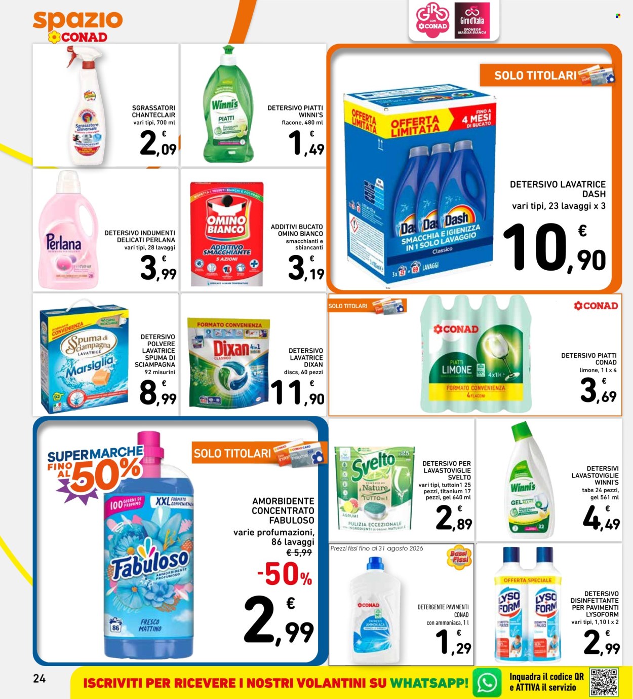 Leták Spazio Conad - 25.5.2026 - 3.6.2026. Strana 24