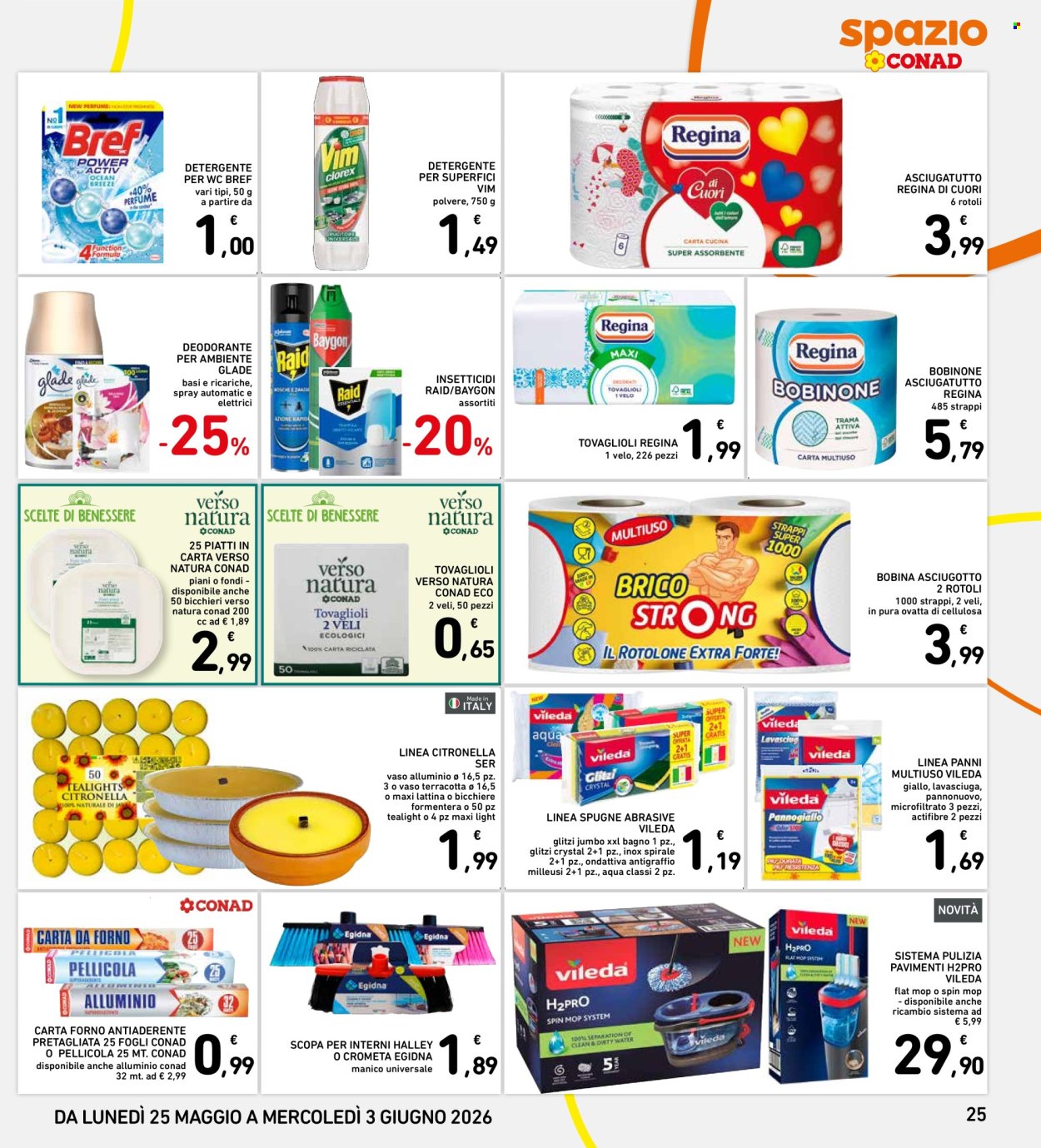 Leták Spazio Conad - 25.5.2026 - 3.6.2026. Strana 25