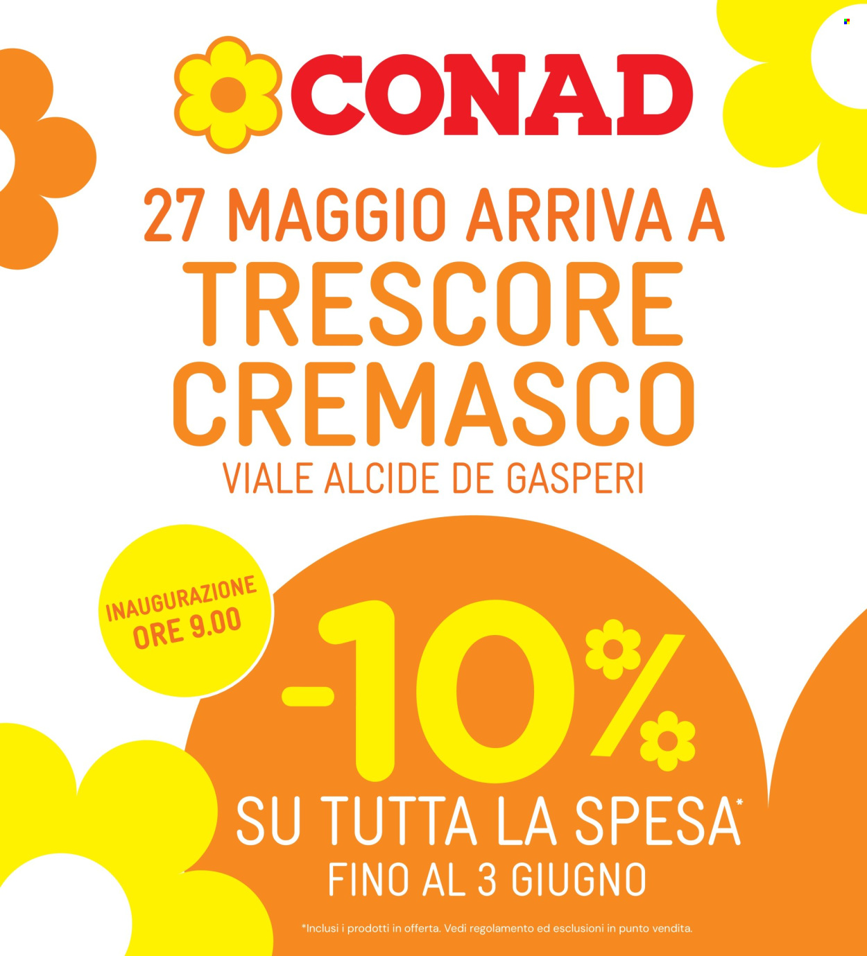 Leták Conad - 27.5.2026 - 3.6.2026. Strana 1