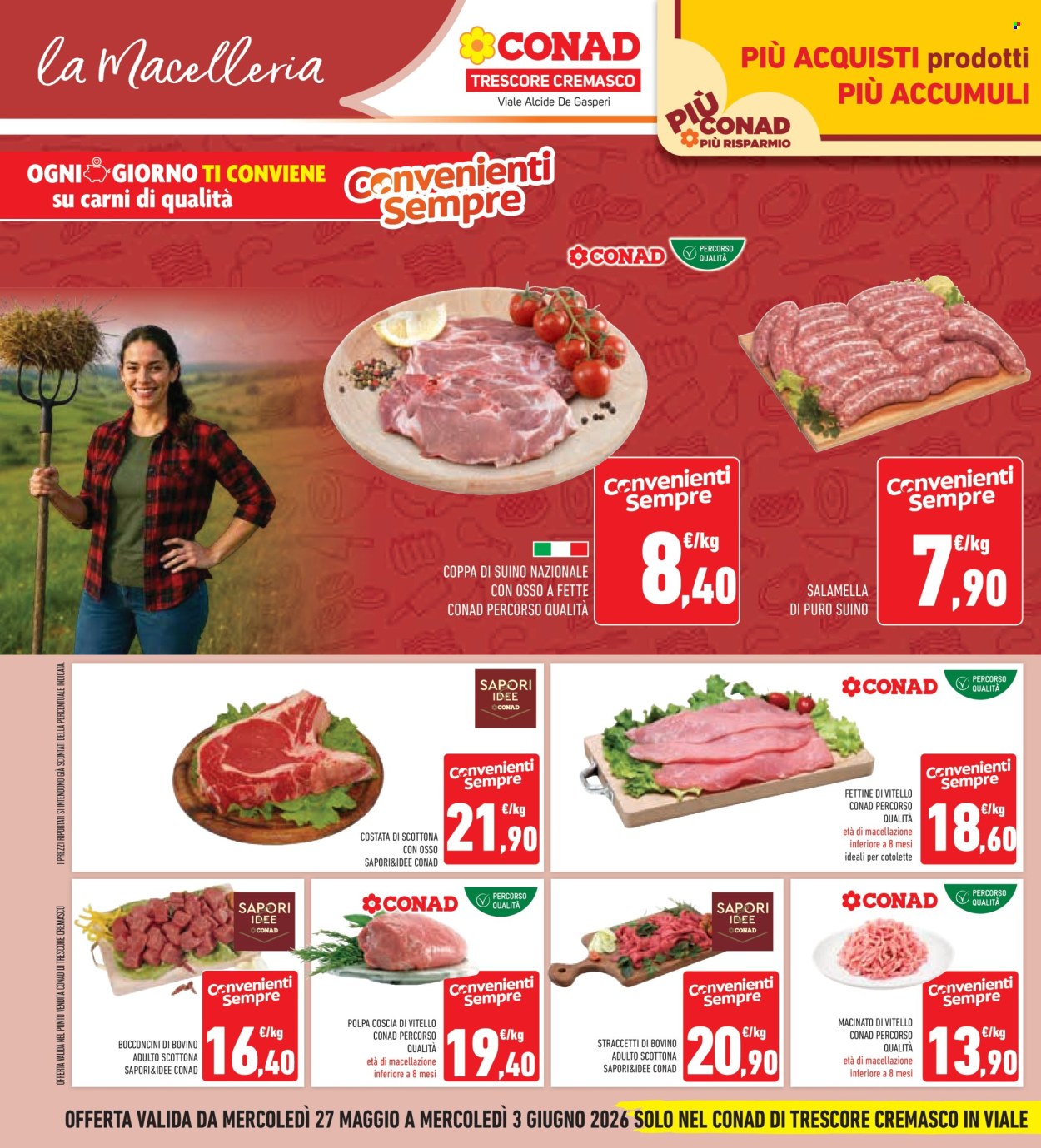 Leták Conad - 27.5.2026 - 3.6.2026. Strana 18