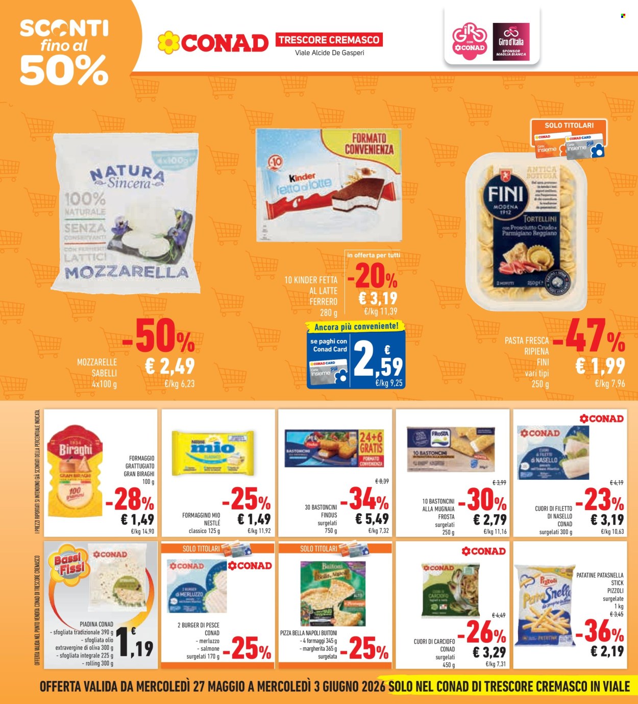 Leták Conad - 27.5.2026 - 3.6.2026. Strana 30