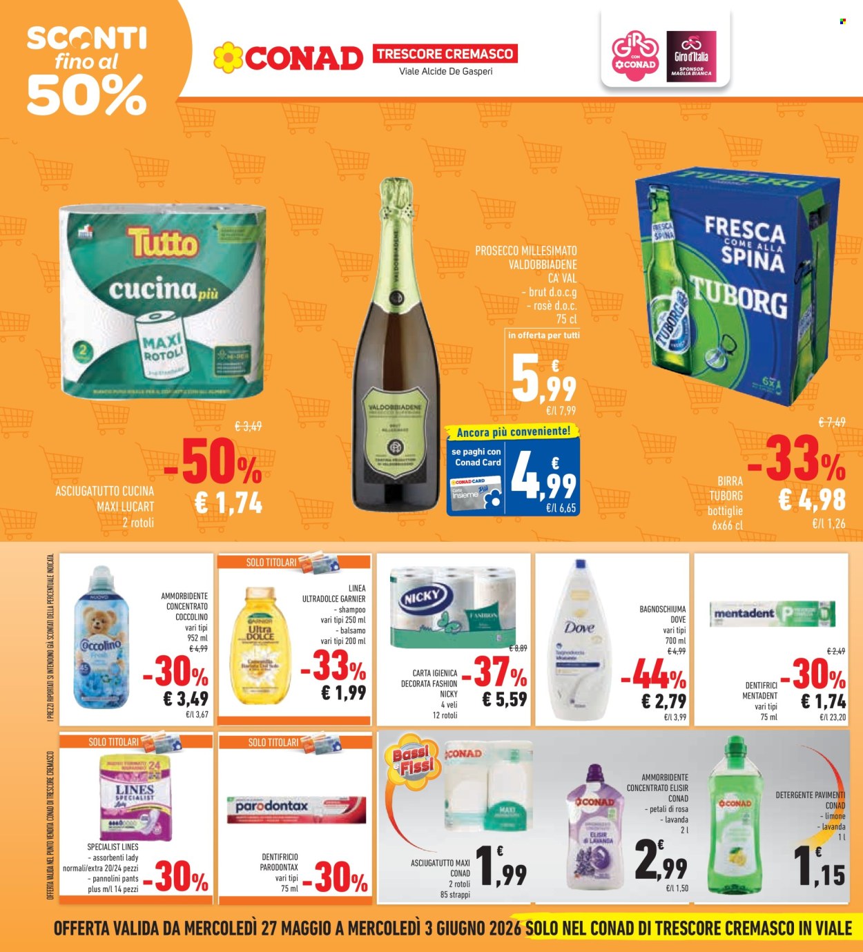 Leták Conad - 27.5.2026 - 3.6.2026. Strana 36