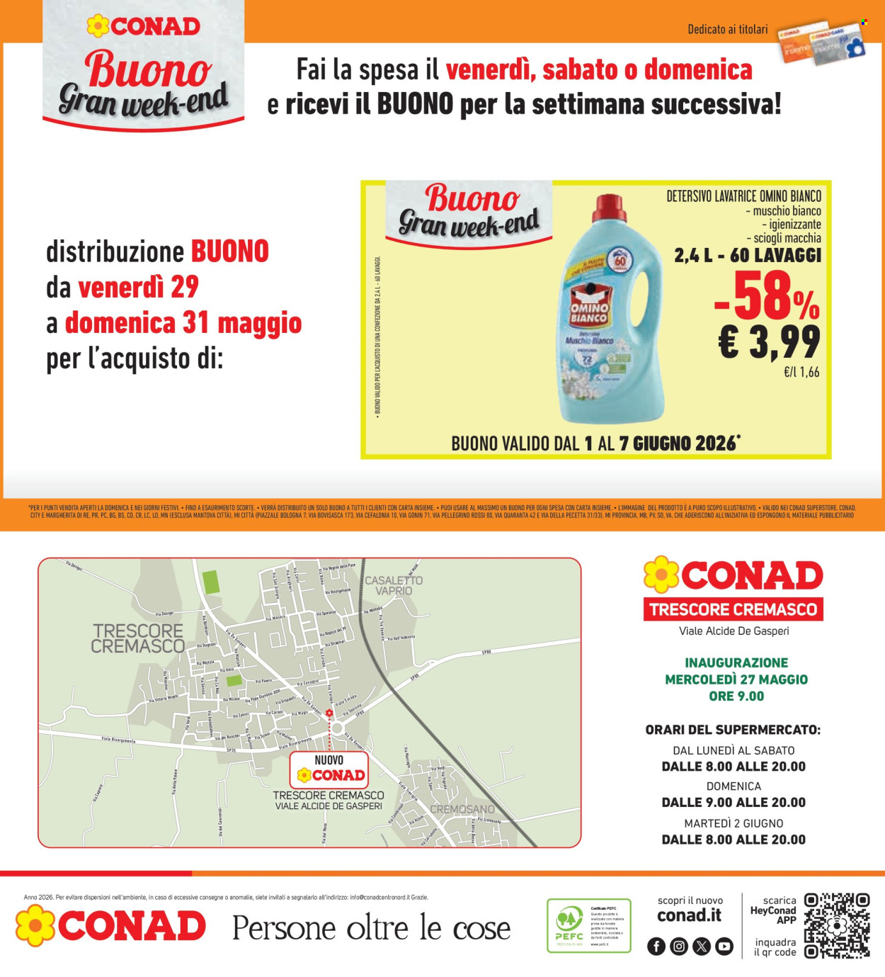 Leták Conad - 27.5.2026 - 3.6.2026. Strana 40