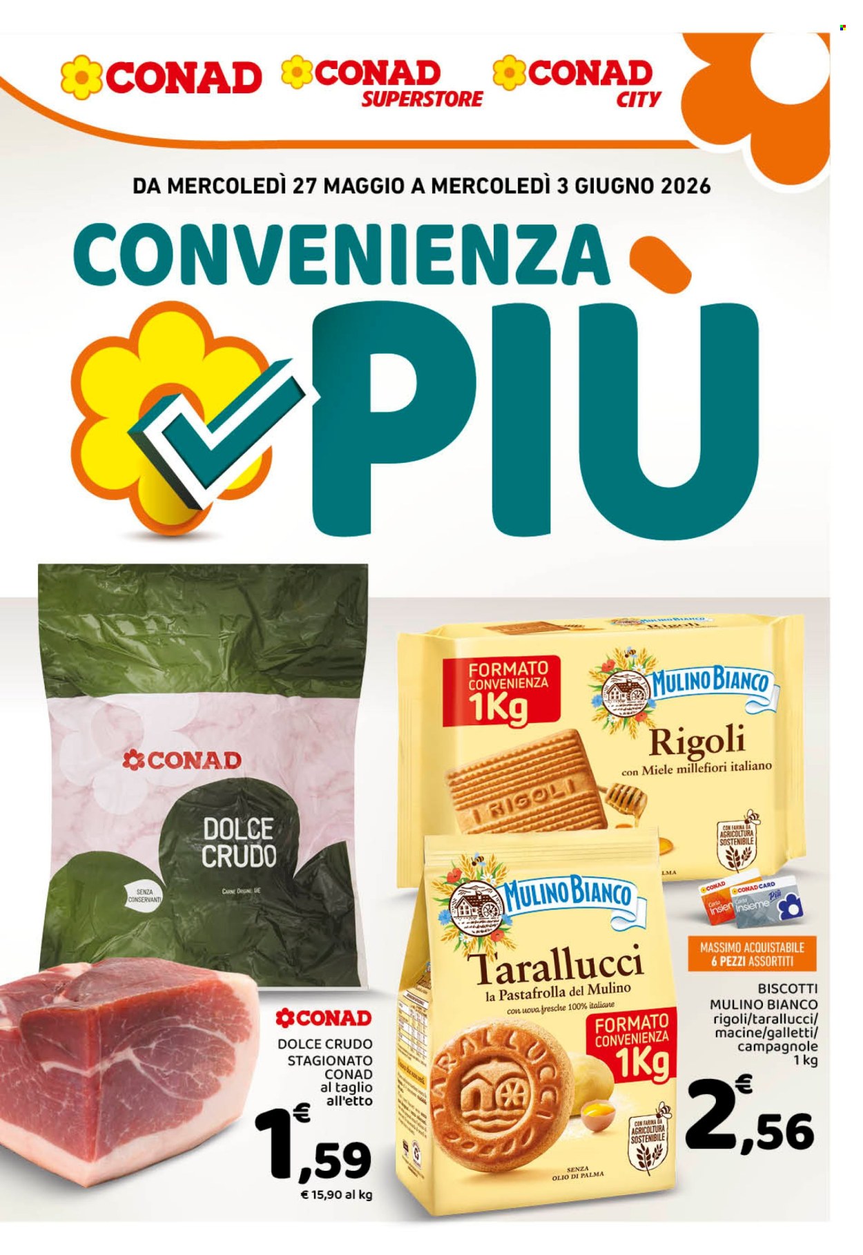 Leták Conad - 27.5.2026 - 3.6.2026. Strana 1