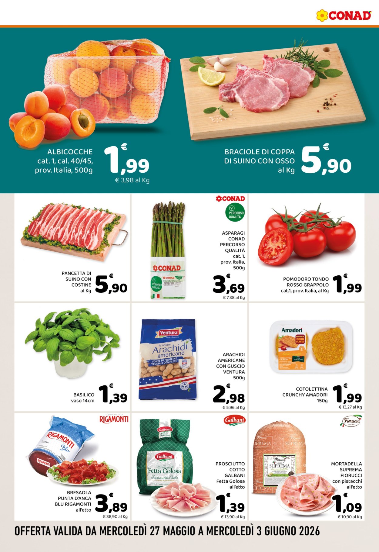Leták Conad - 27.5.2026 - 3.6.2026. Strana 2