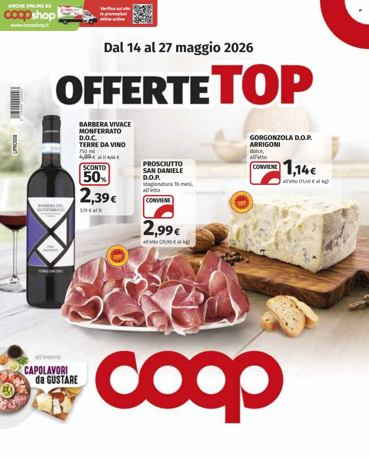 Leták Coop - 14.5.2026 - 27.5.2026. Strana 1