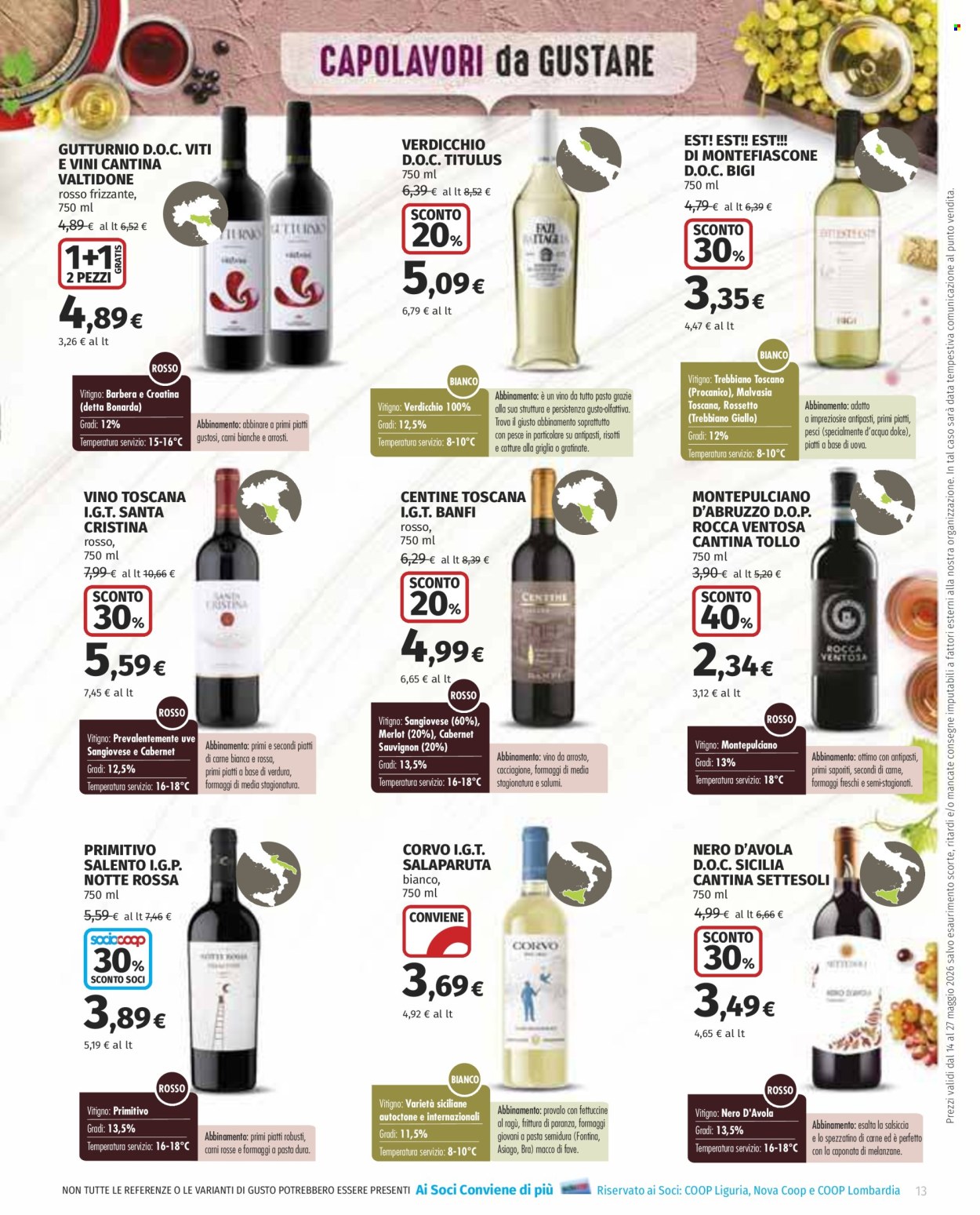 Leták Coop - 14.5.2026 - 27.5.2026. Strana 13
