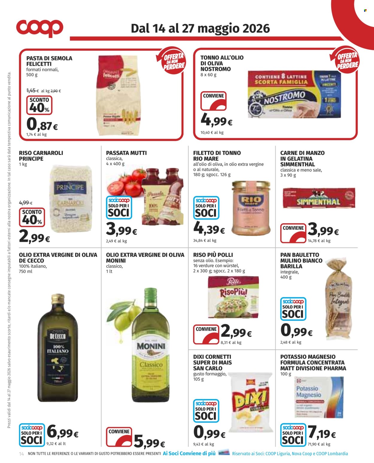 Leták Coop - 14.5.2026 - 27.5.2026. Strana 14