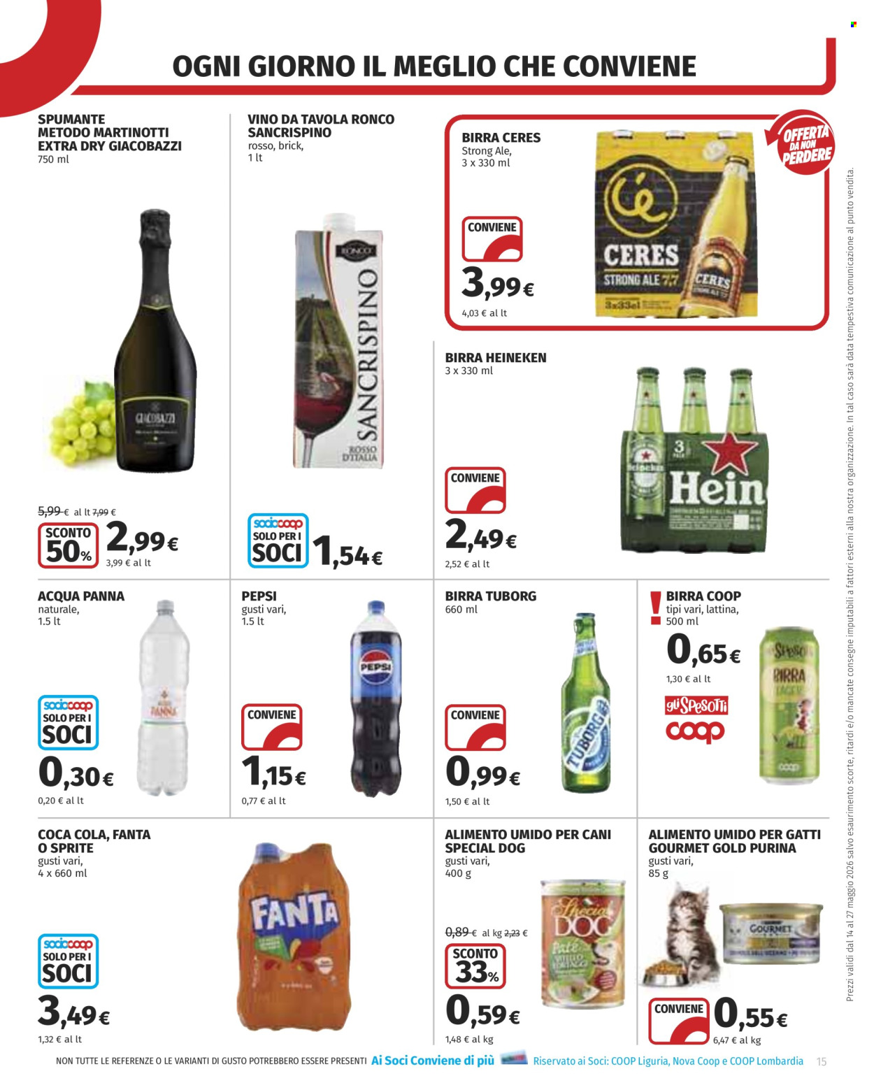 Leták Coop - 14.5.2026 - 27.5.2026. Strana 15