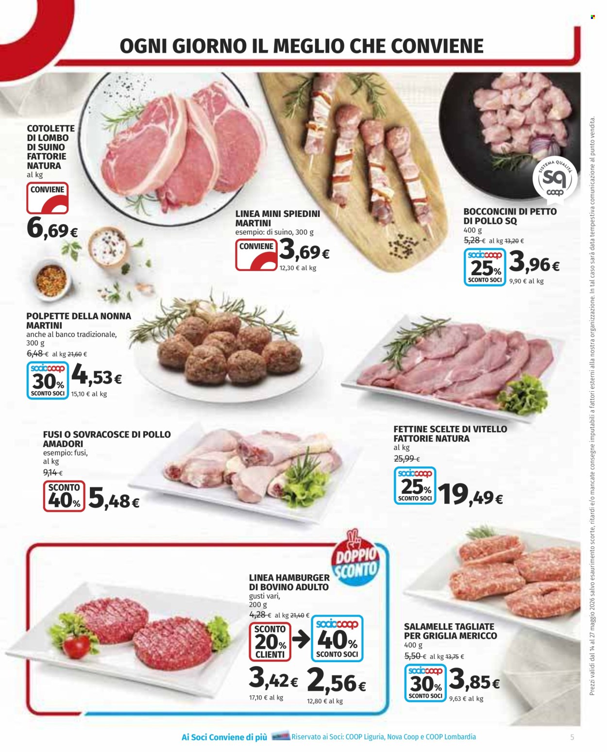 Leták Coop - 14.5.2026 - 27.5.2026. Strana 5