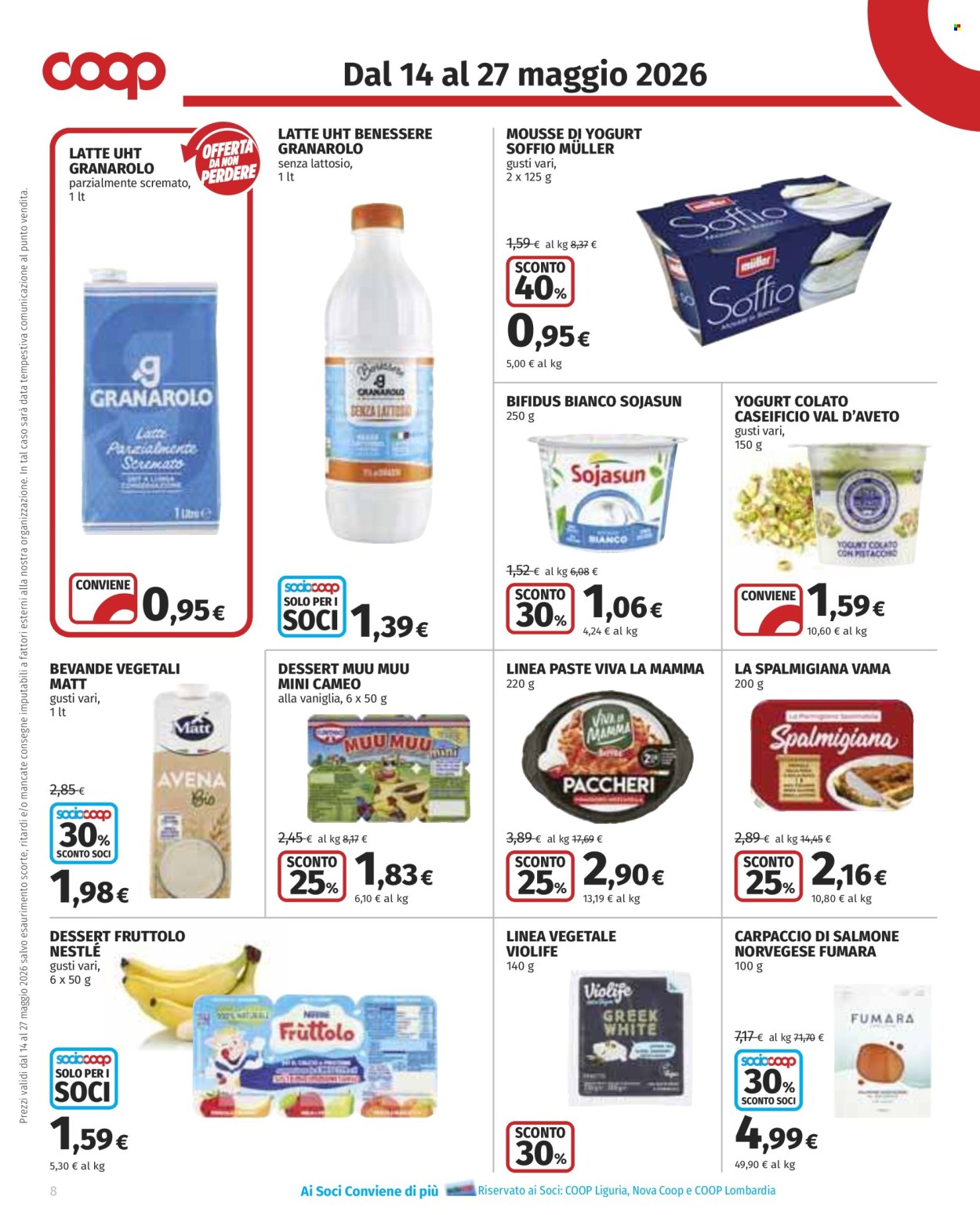 Leták Coop - 14.5.2026 - 27.5.2026. Strana 8