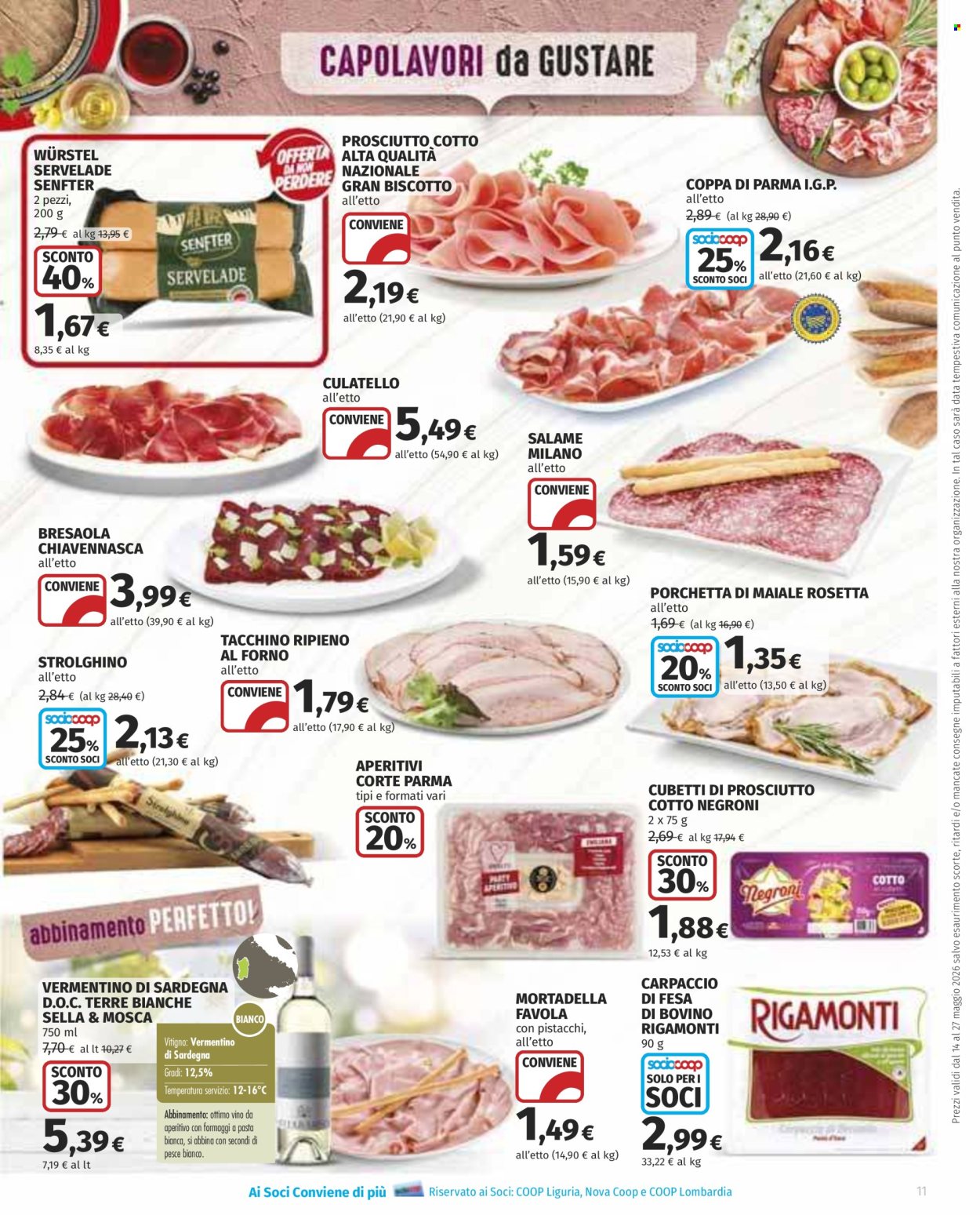 Leták Coop - 14.5.2026 - 27.5.2026. Strana 11
