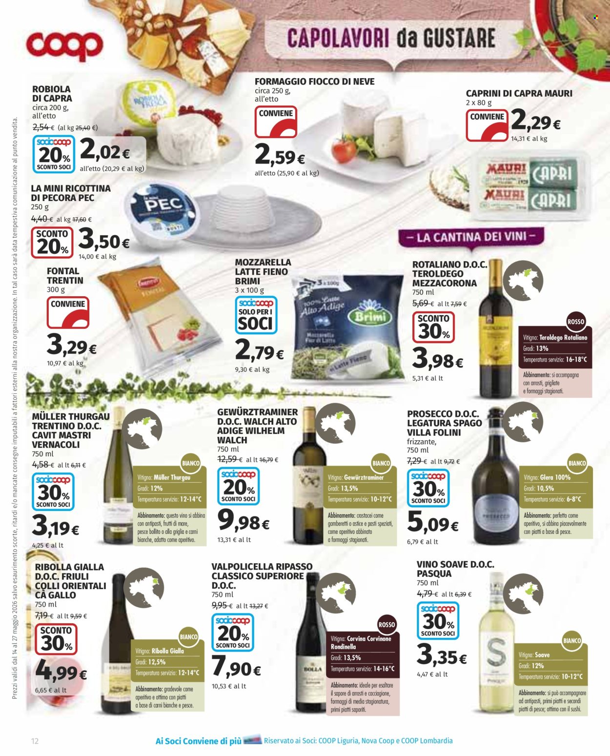 Leták Coop - 14.5.2026 - 27.5.2026. Strana 12
