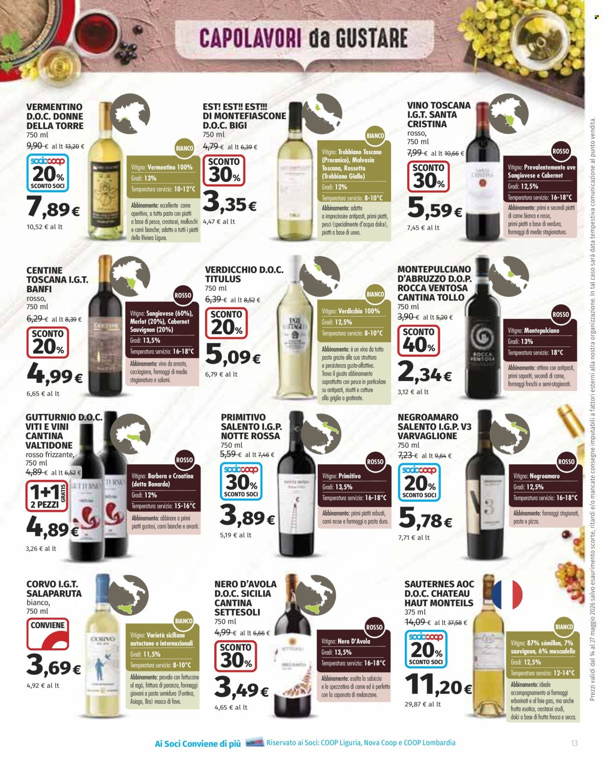 Leták Coop - 14.5.2026 - 27.5.2026. Strana 13