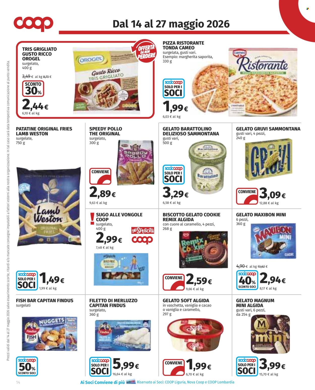 Leták Coop - 14.5.2026 - 27.5.2026. Strana 14