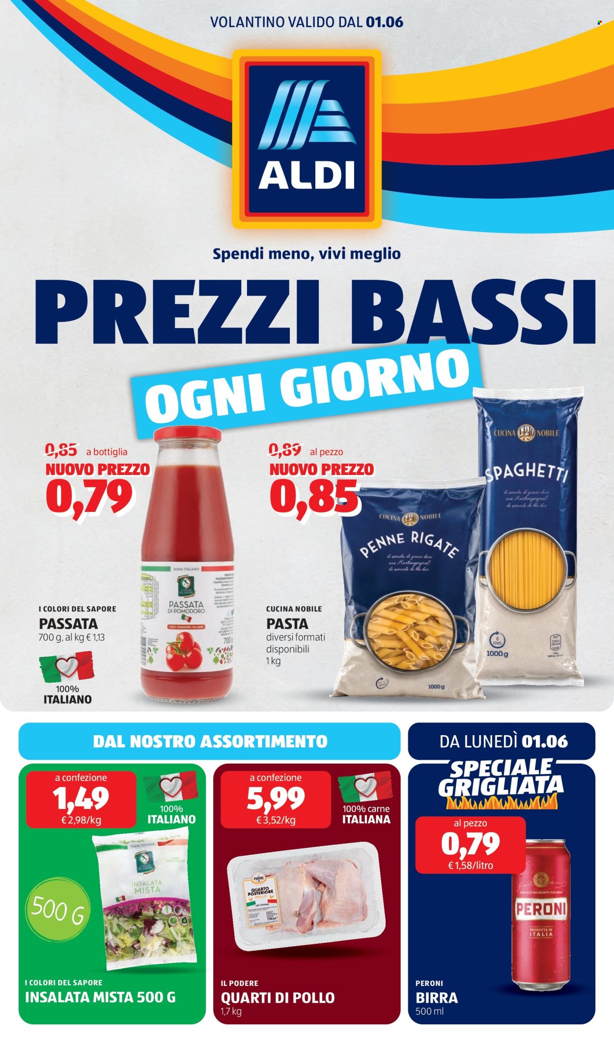 Leták Aldi - 1.6.2026 - 7.6.2026. Strana 1