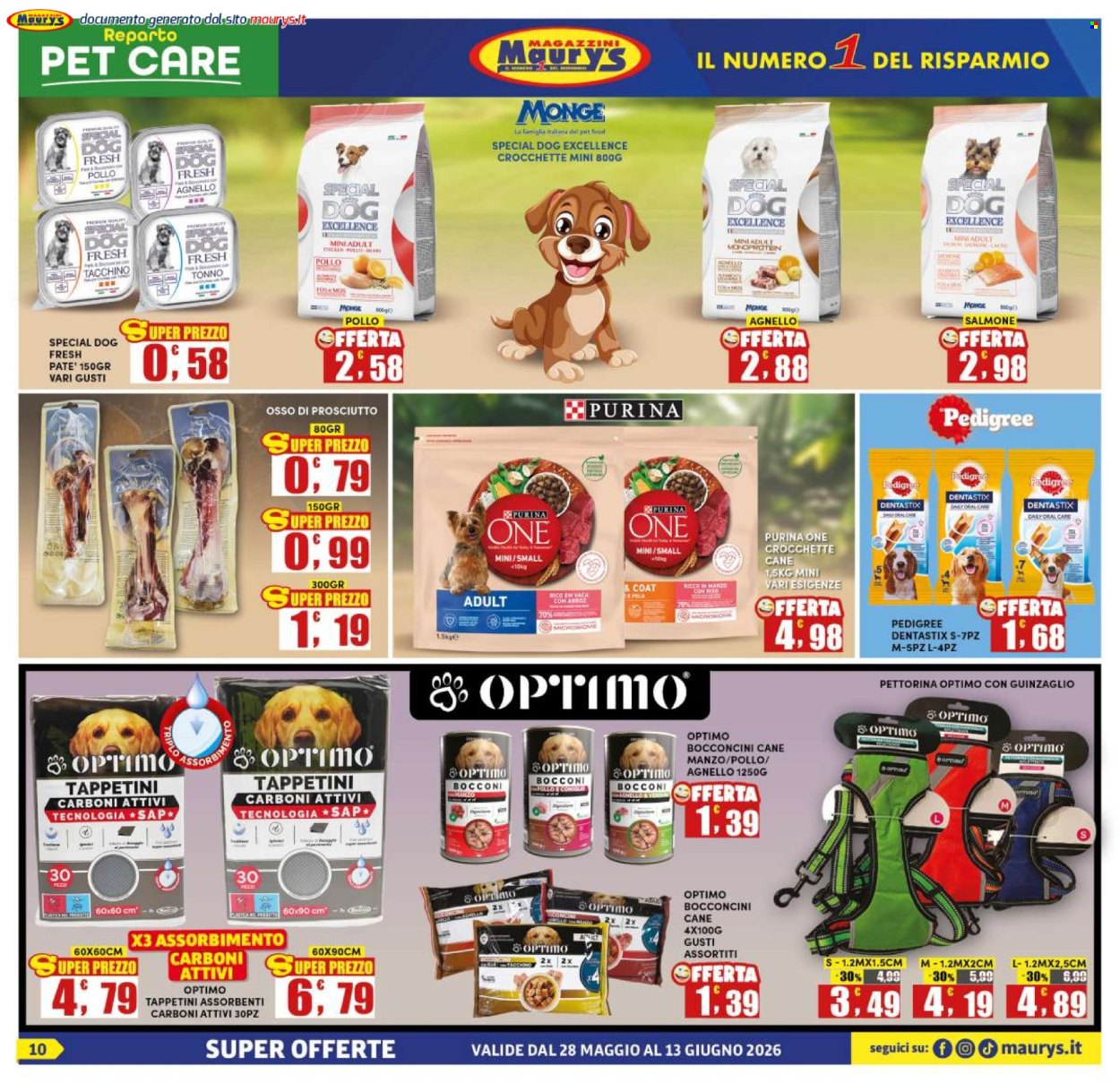 Volantino Maury's - 28/5/2026 - 13/6/2026. Pagina 10