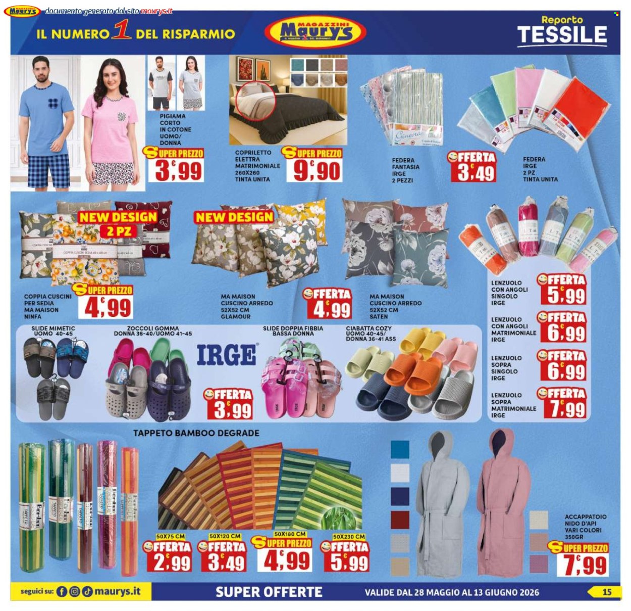 Volantino Maury's - 28/5/2026 - 13/6/2026. Pagina 15
