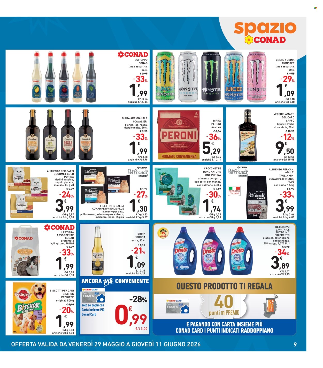 Volantino Spazio Conad - 29/5/2026 - 11/6/2026. Pagina 9