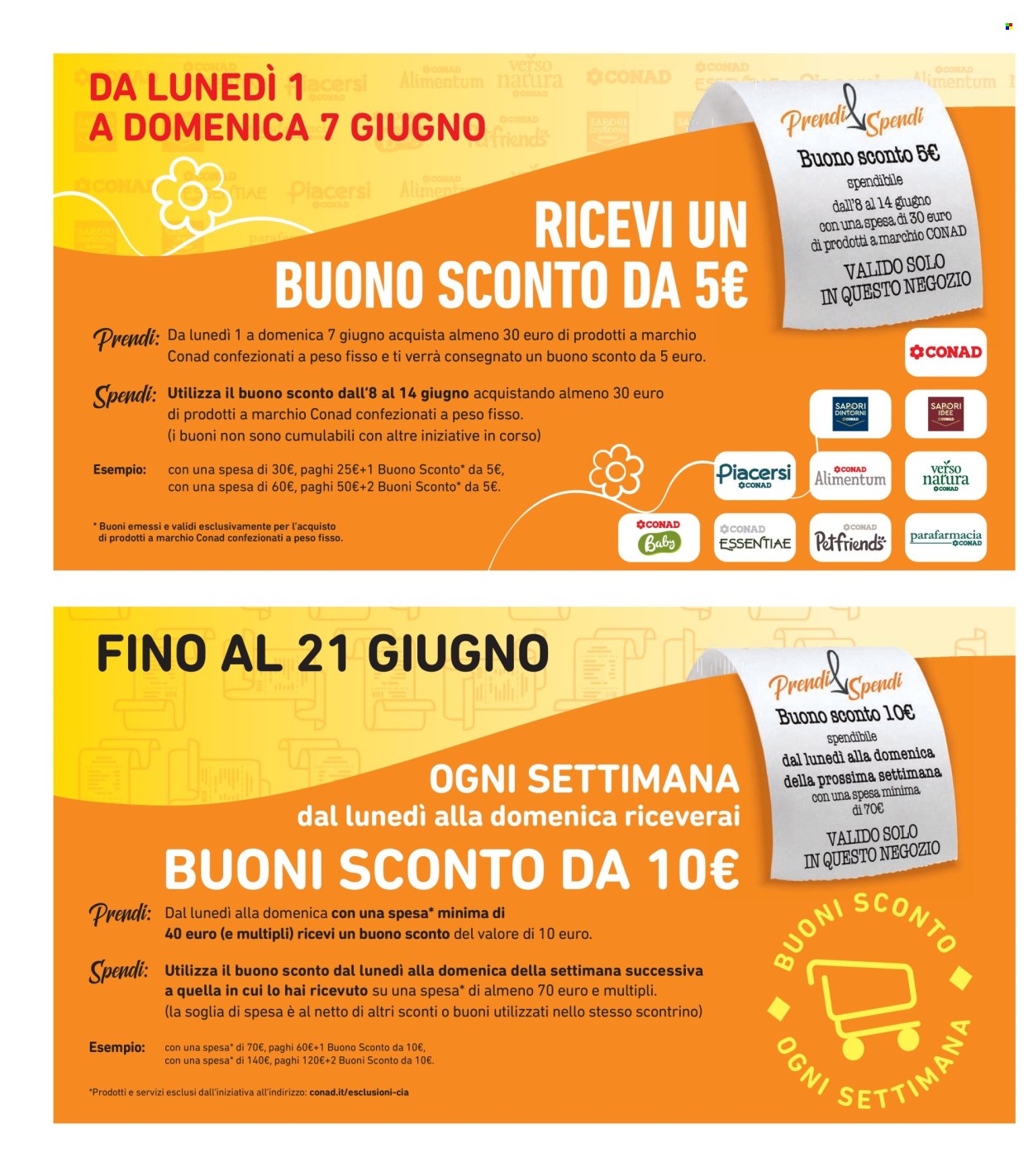 Leták Spazio Conad - 29.5.2026 - 11.6.2026. Strana 28