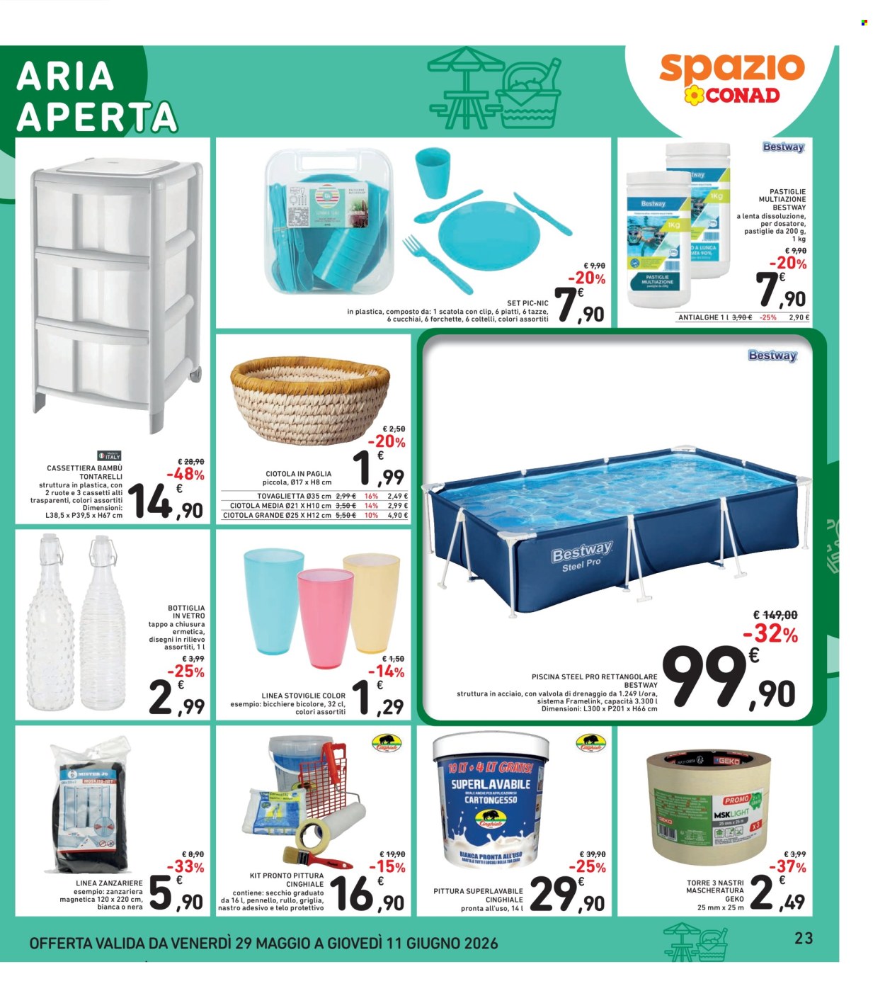 Volantino Spazio Conad - 29/5/2026 - 11/6/2026. Pagina 23