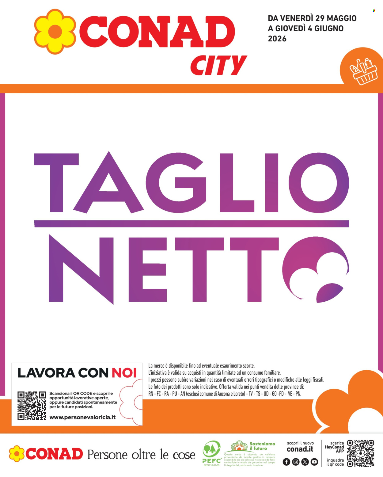 Leták Conad City - 29.5.2026 - 4.6.2026. Strana 1