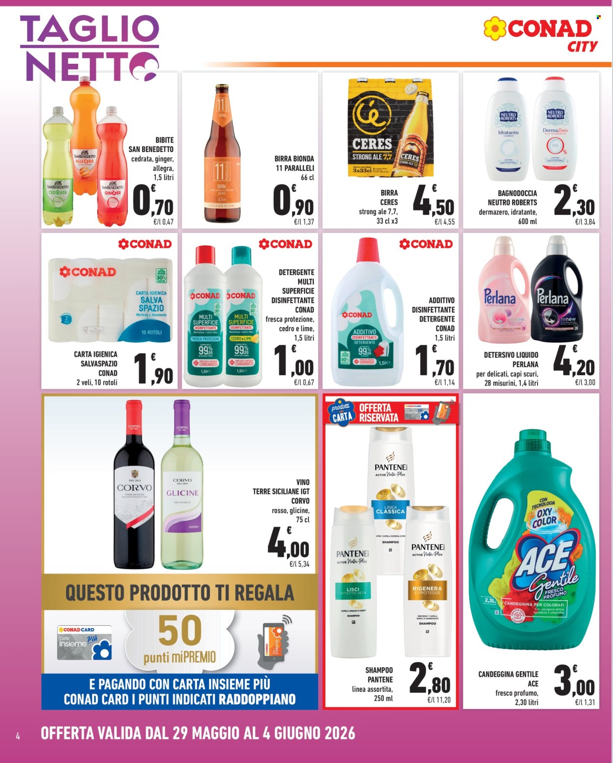 Leták Conad City - 29.5.2026 - 4.6.2026. Strana 4