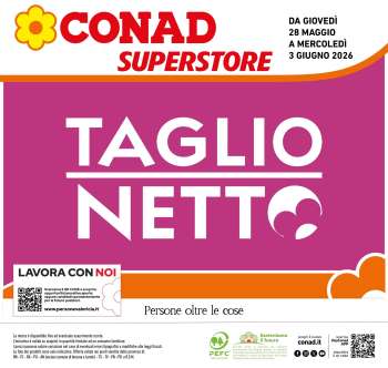 Volantino Conad Superstore - 28/5/2026 - 3/6/2026.