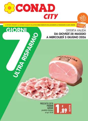 Volantino Conad City - 28/5/2026 - 3/6/2026.