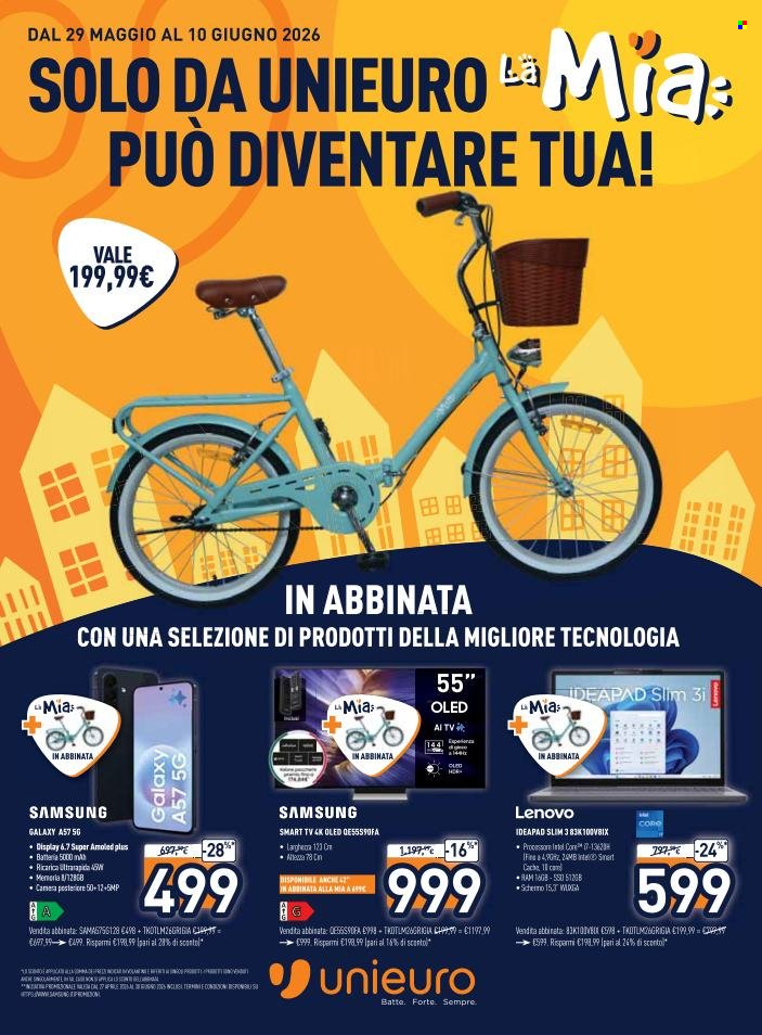 Volantino Unieuro - 29/5/2026 - 10/6/2026. Pagina 1